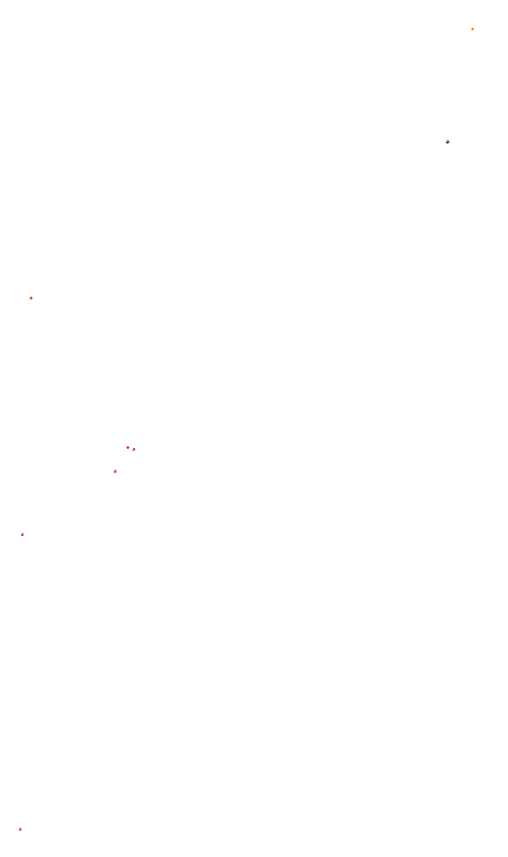 Monza collisions