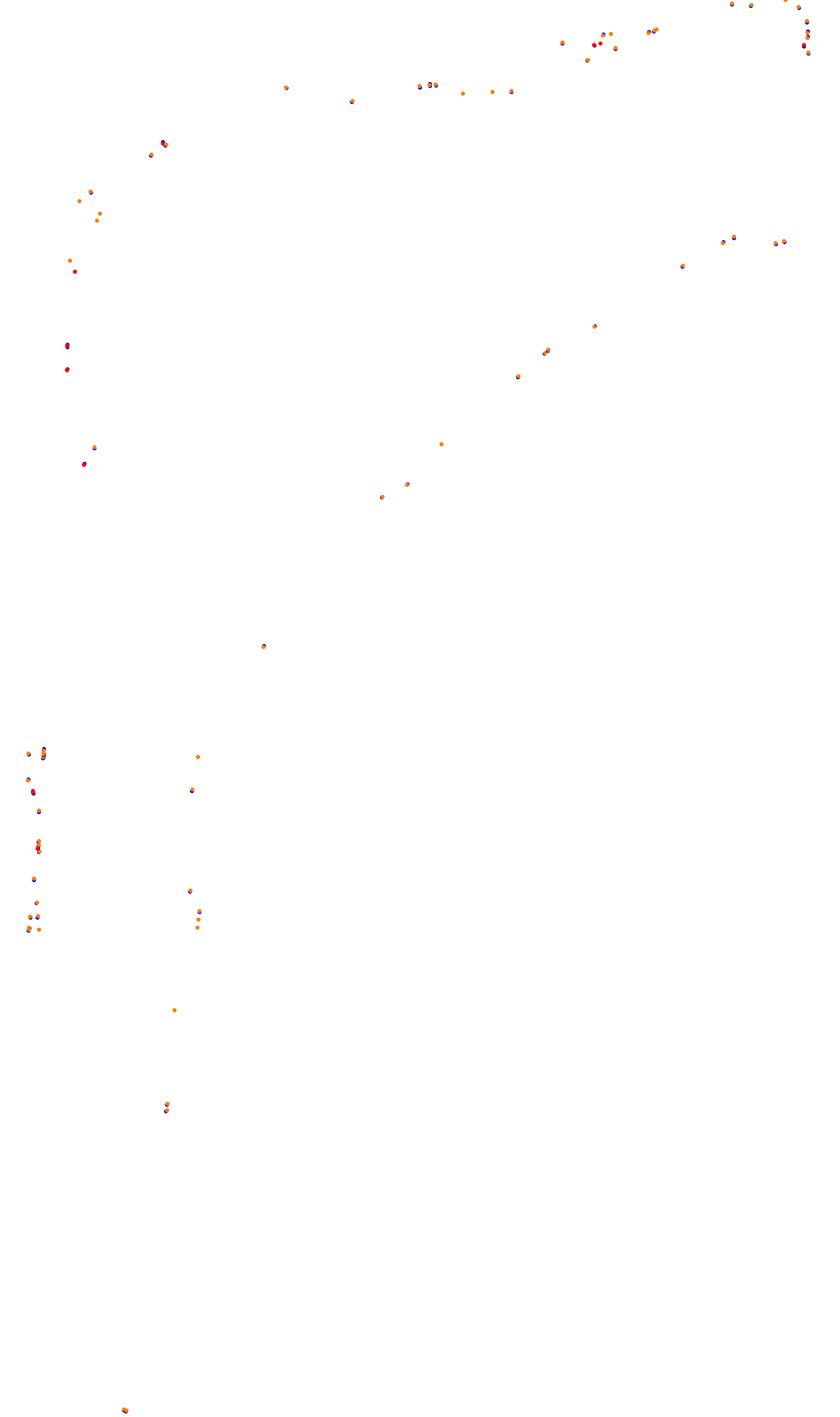 Monza collisions