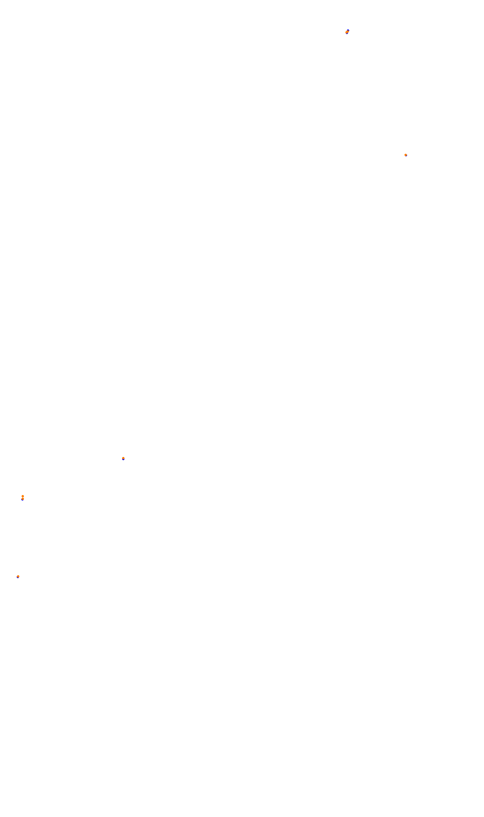 Monza collisions