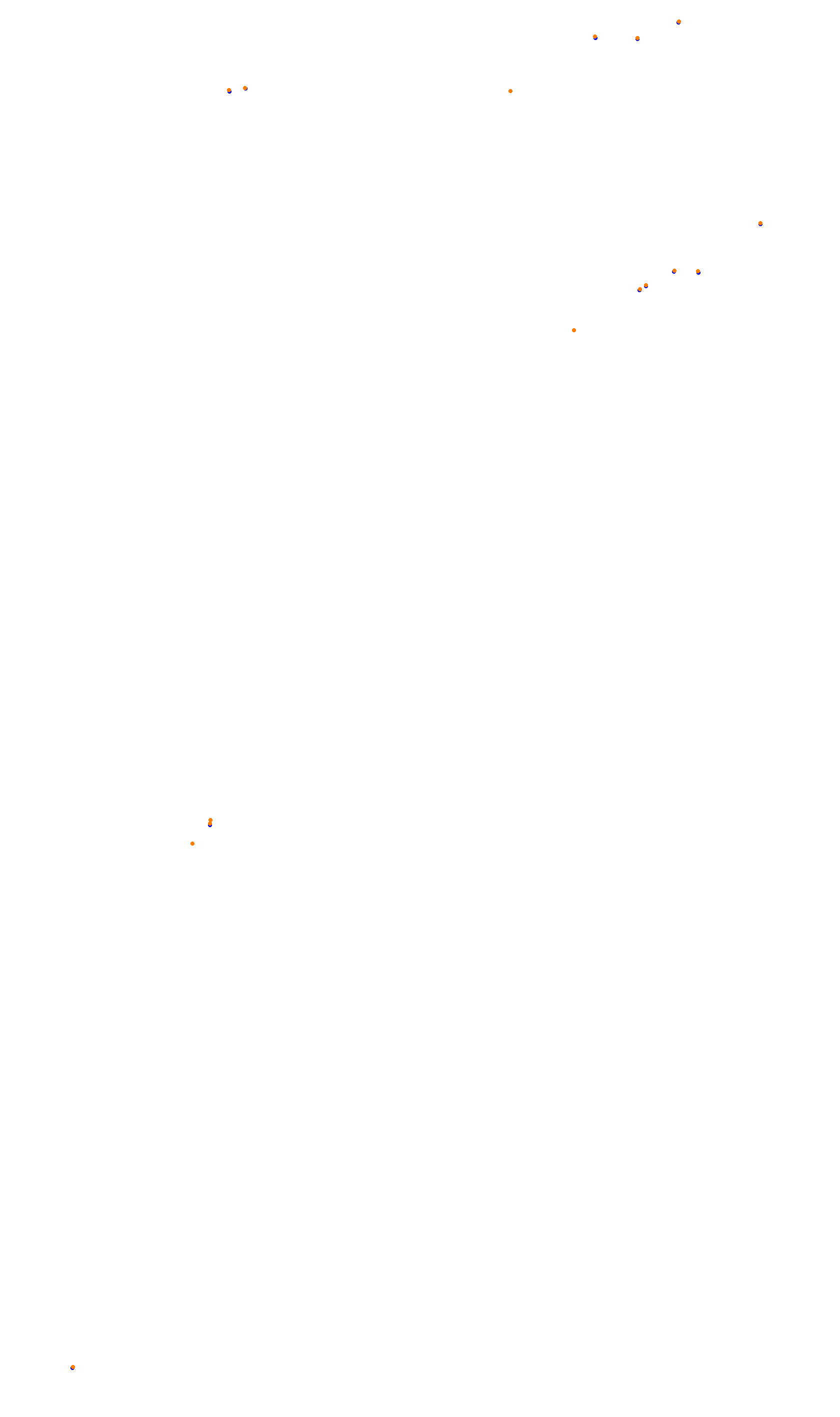 Monza collisions
