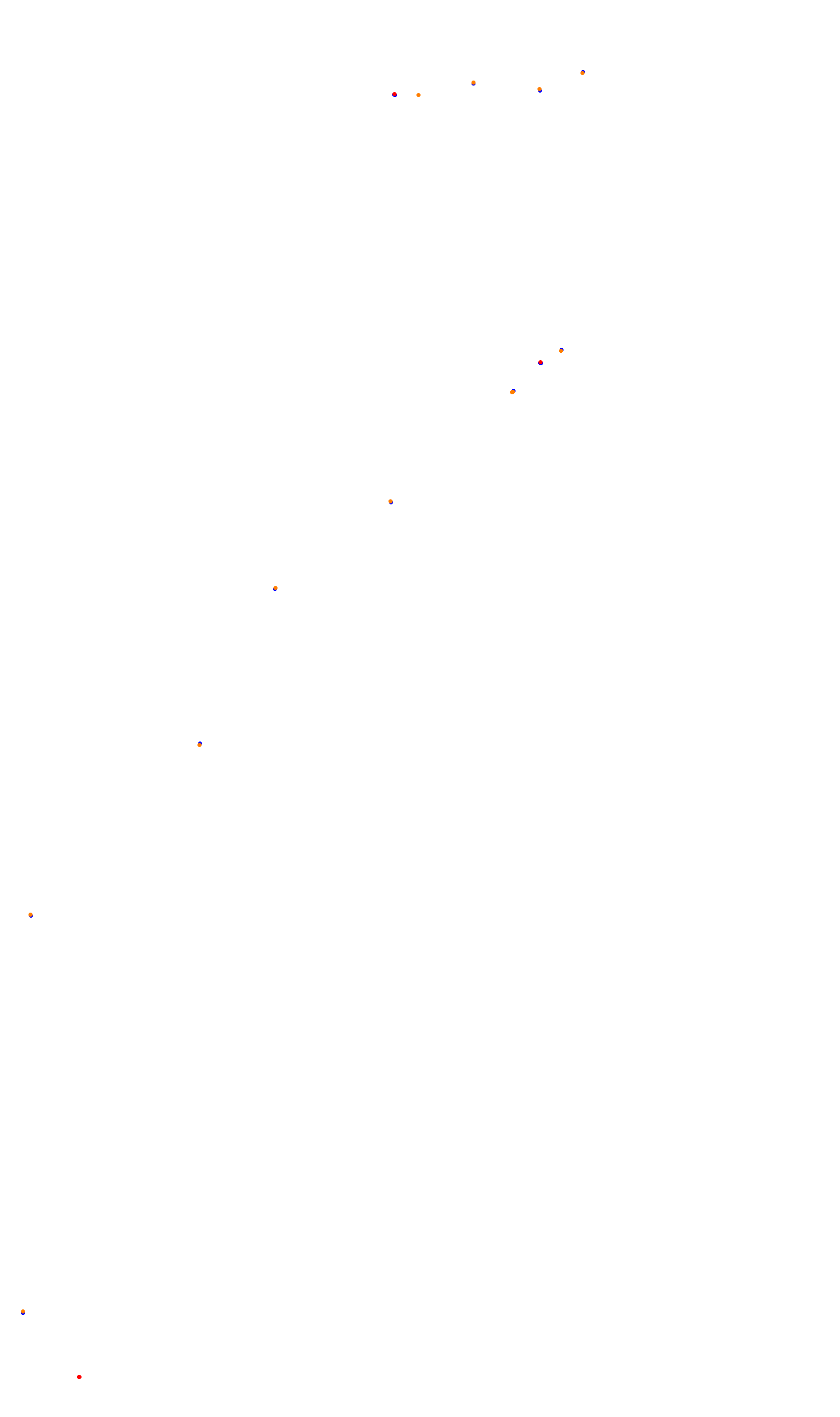 Monza collisions