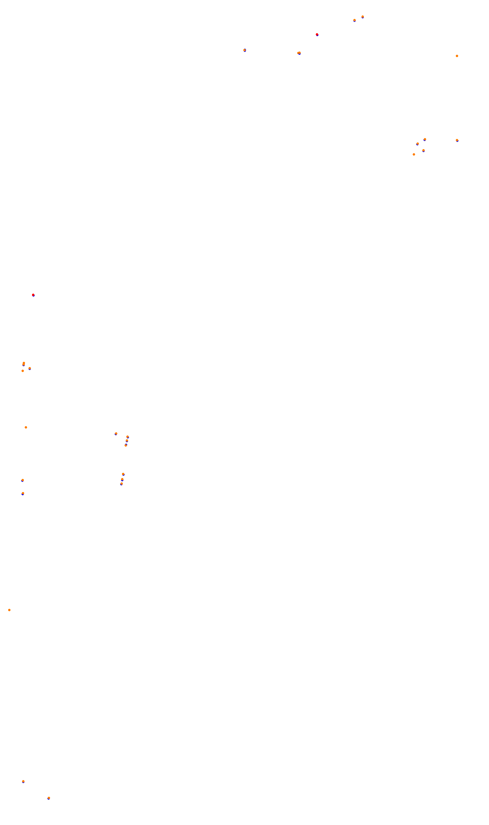 Monza collisions