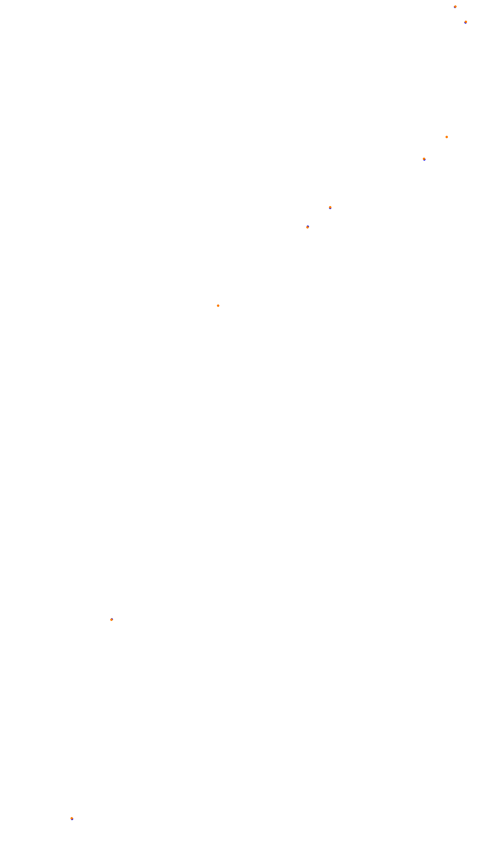 Monza collisions