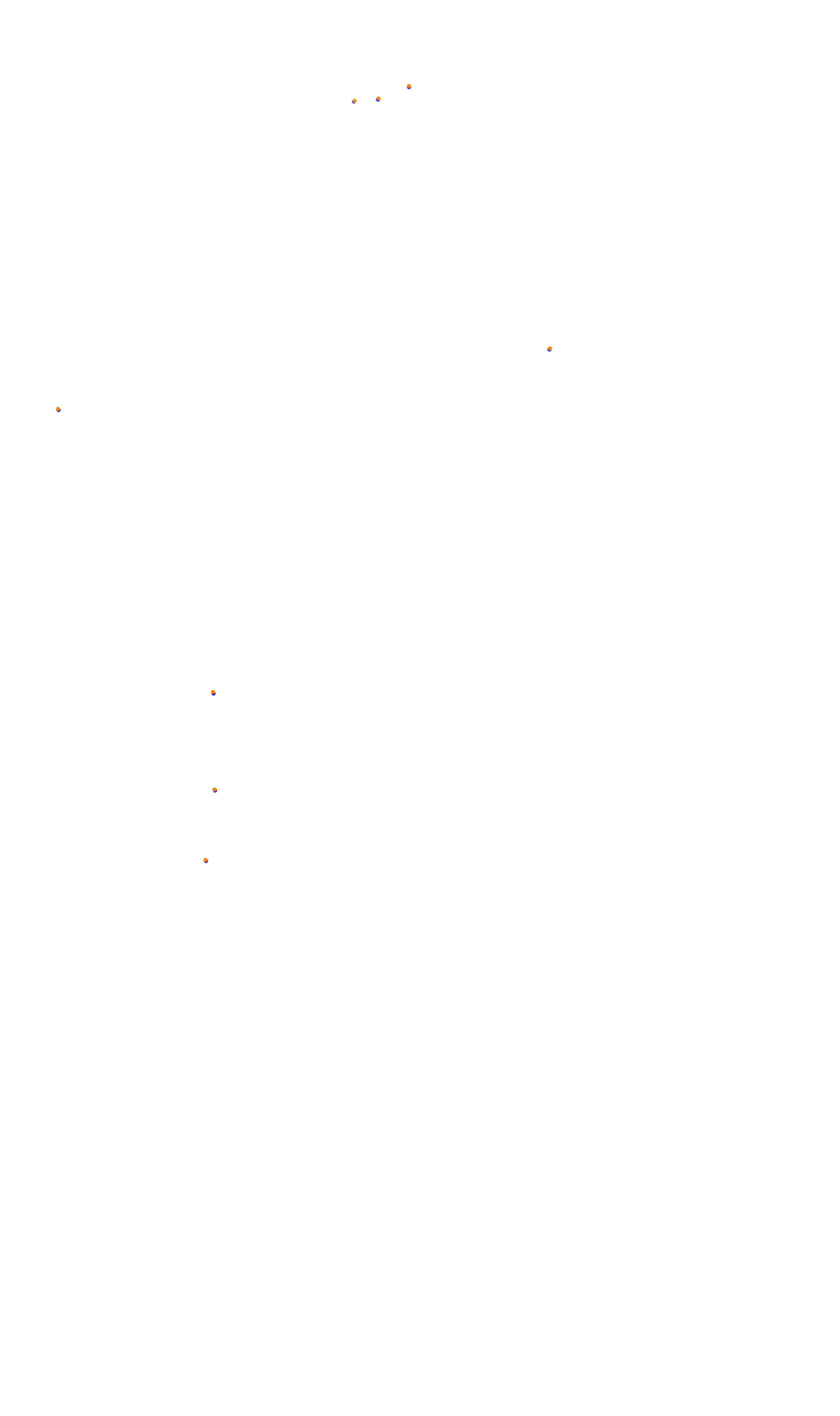 Monza collisions