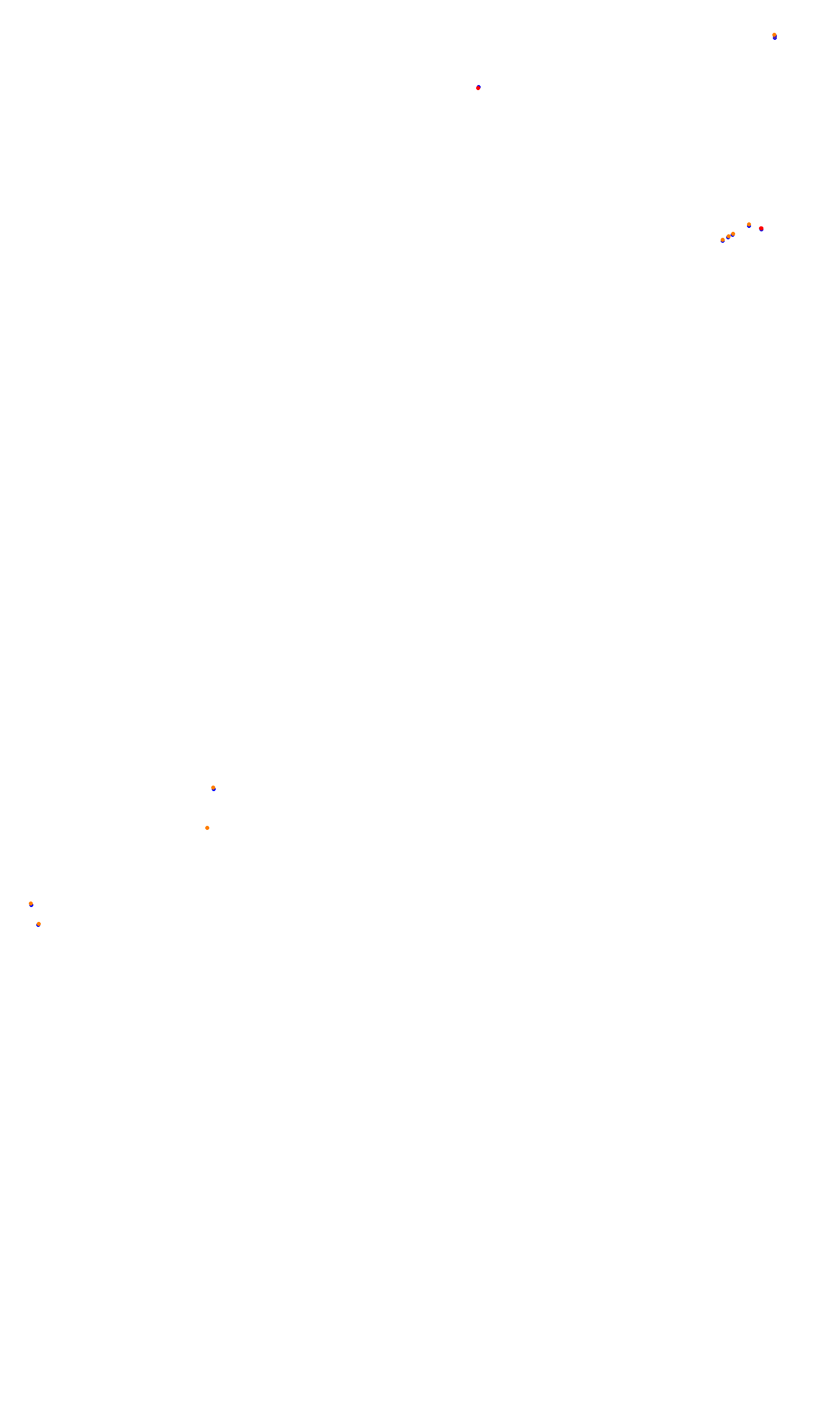 Monza collisions