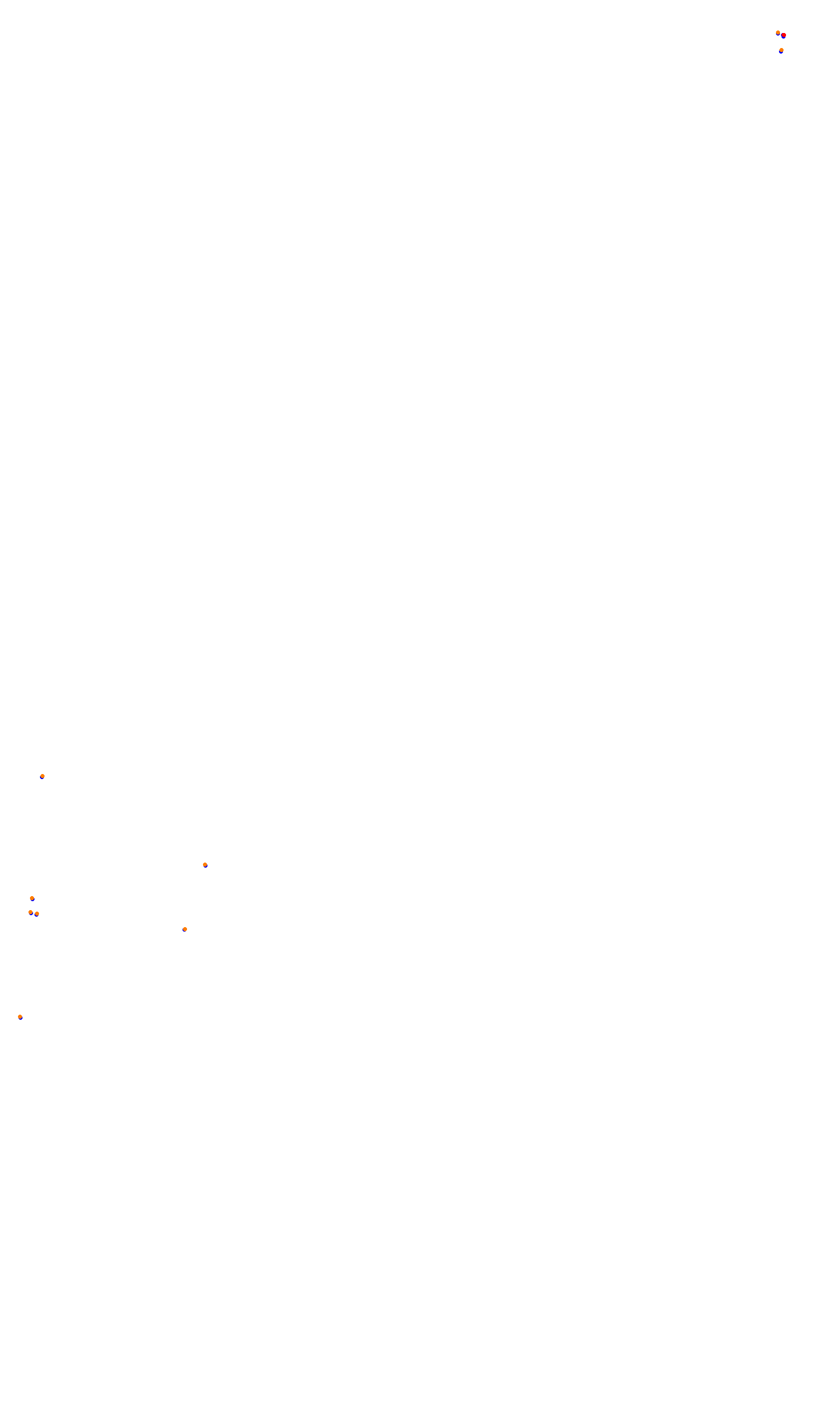 Monza collisions