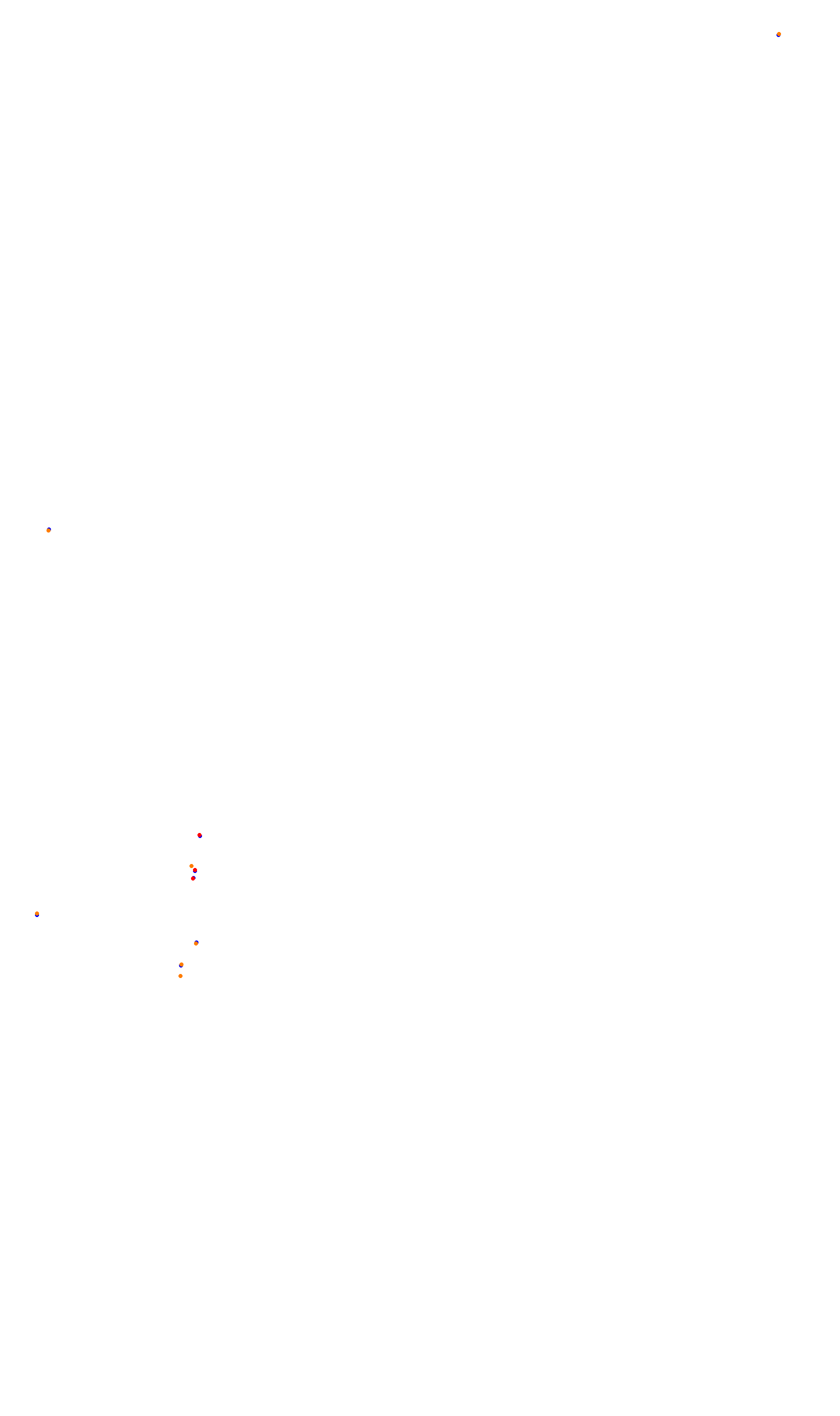 Monza collisions