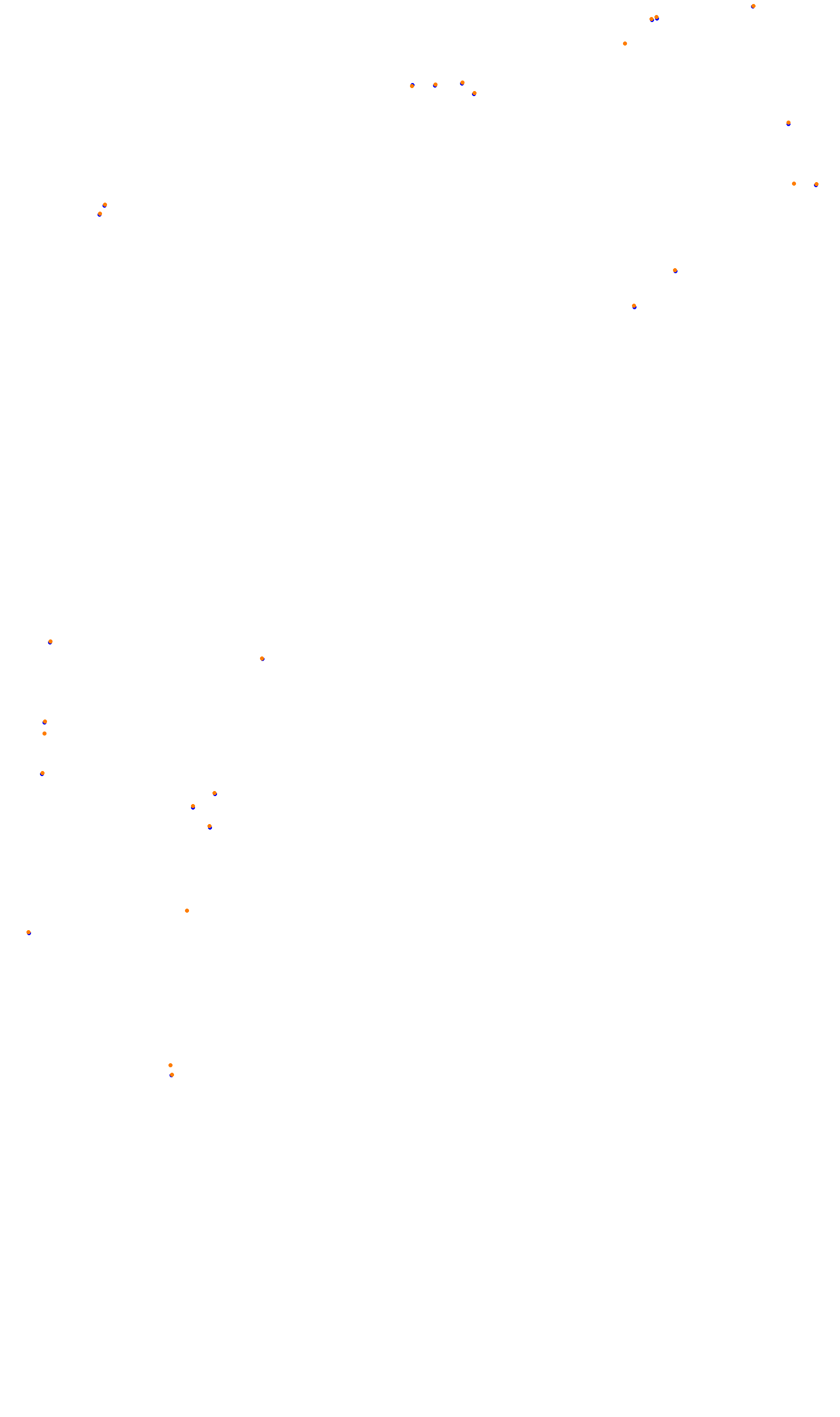 Monza collisions