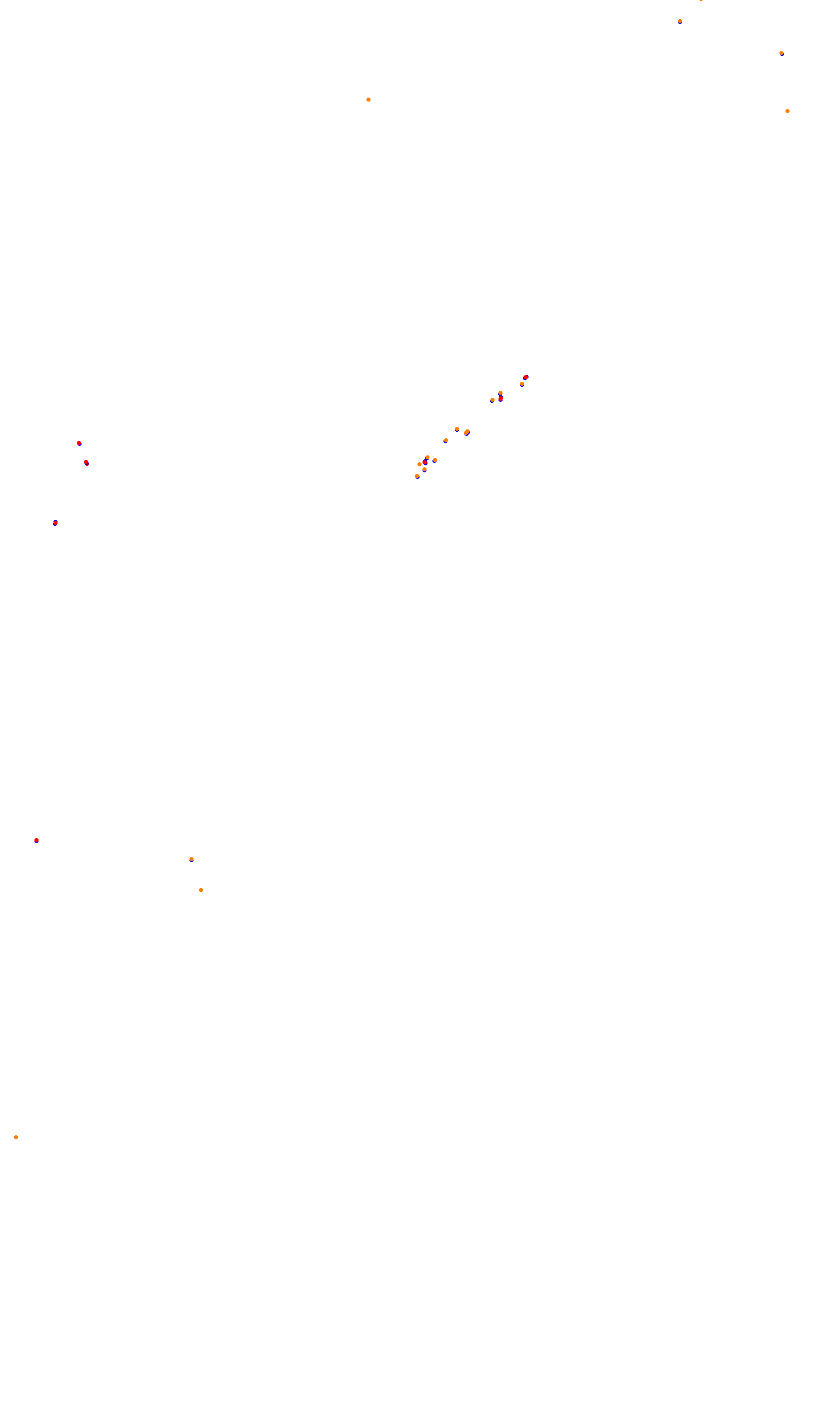 Monza collisions