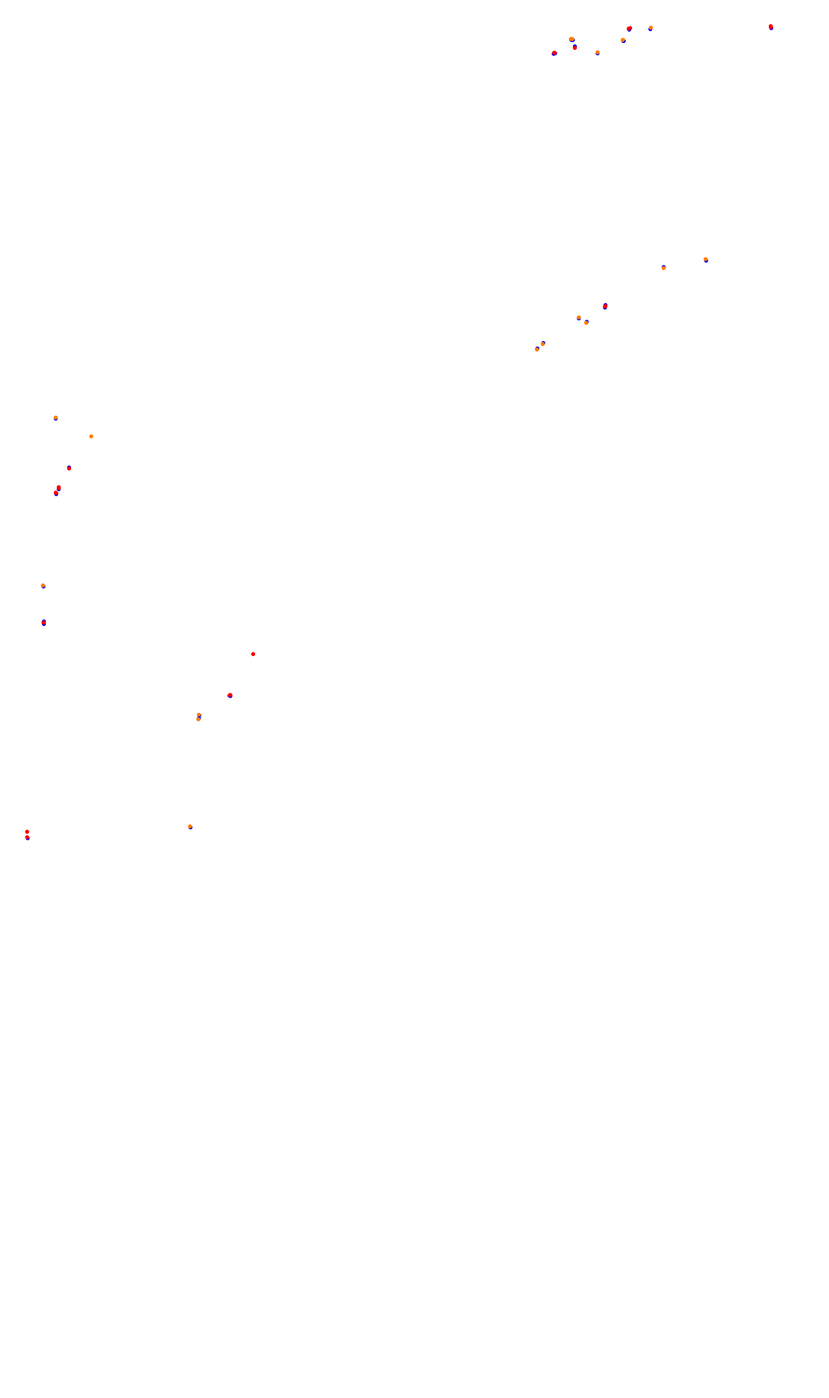 Monza collisions