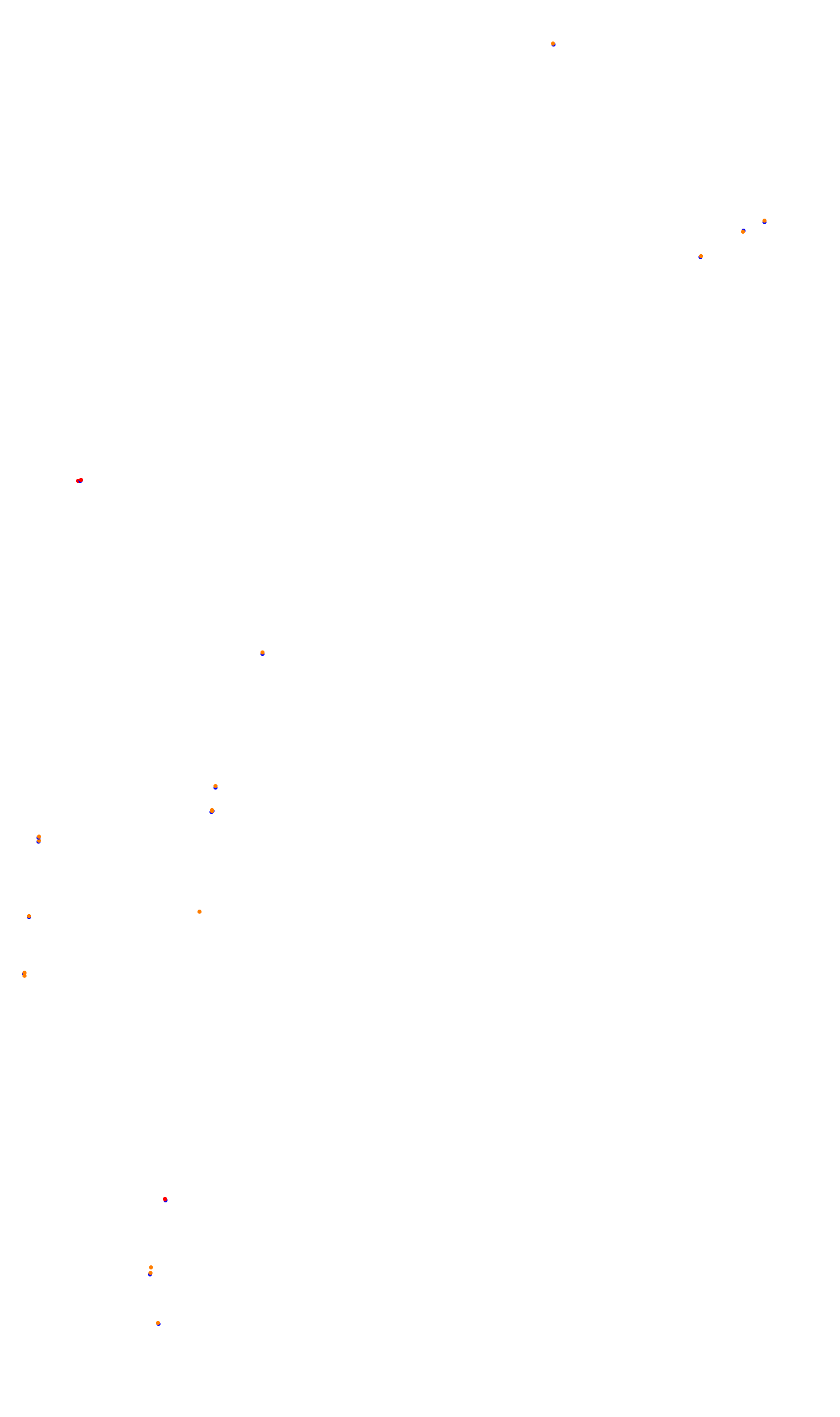 Monza collisions