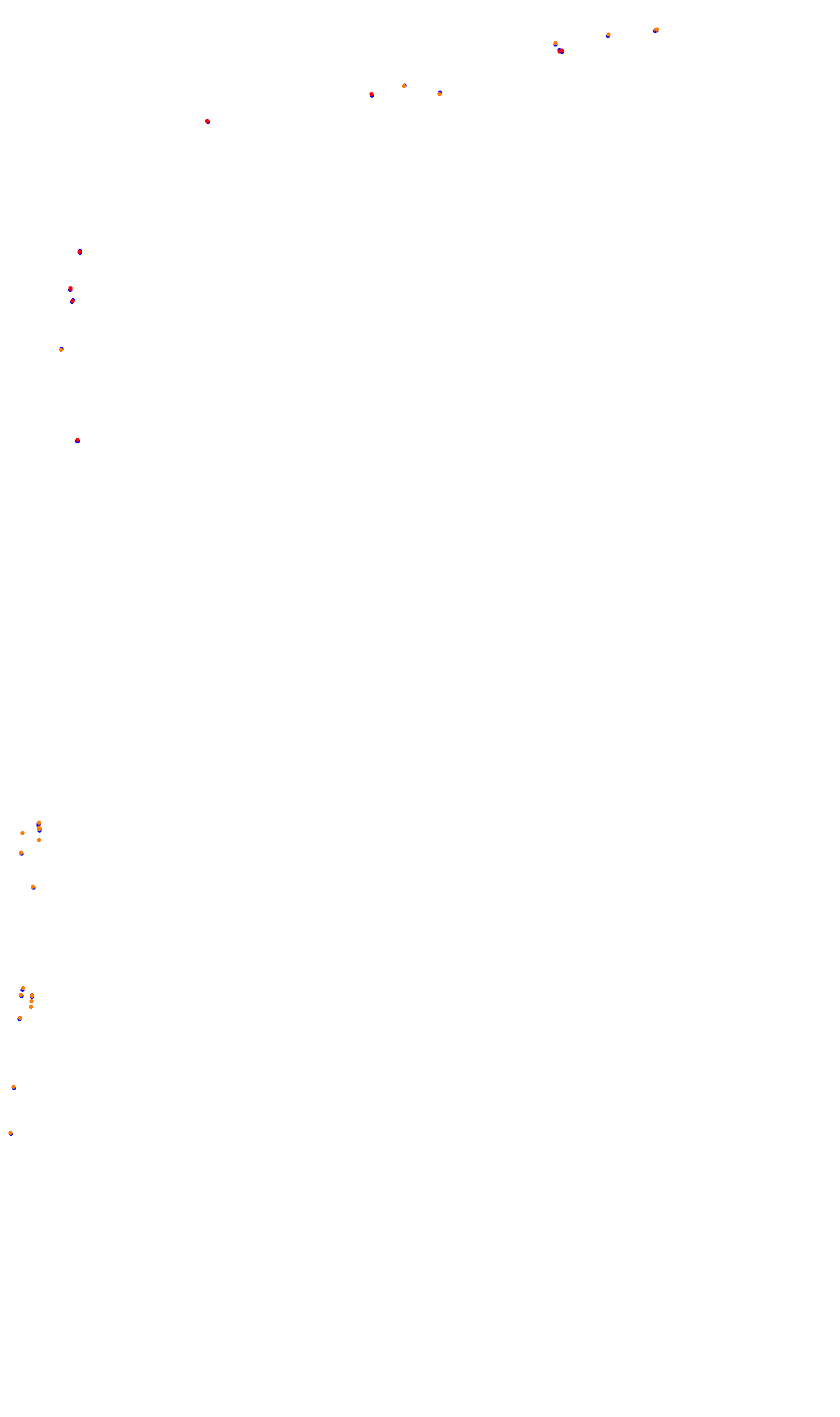 Monza collisions