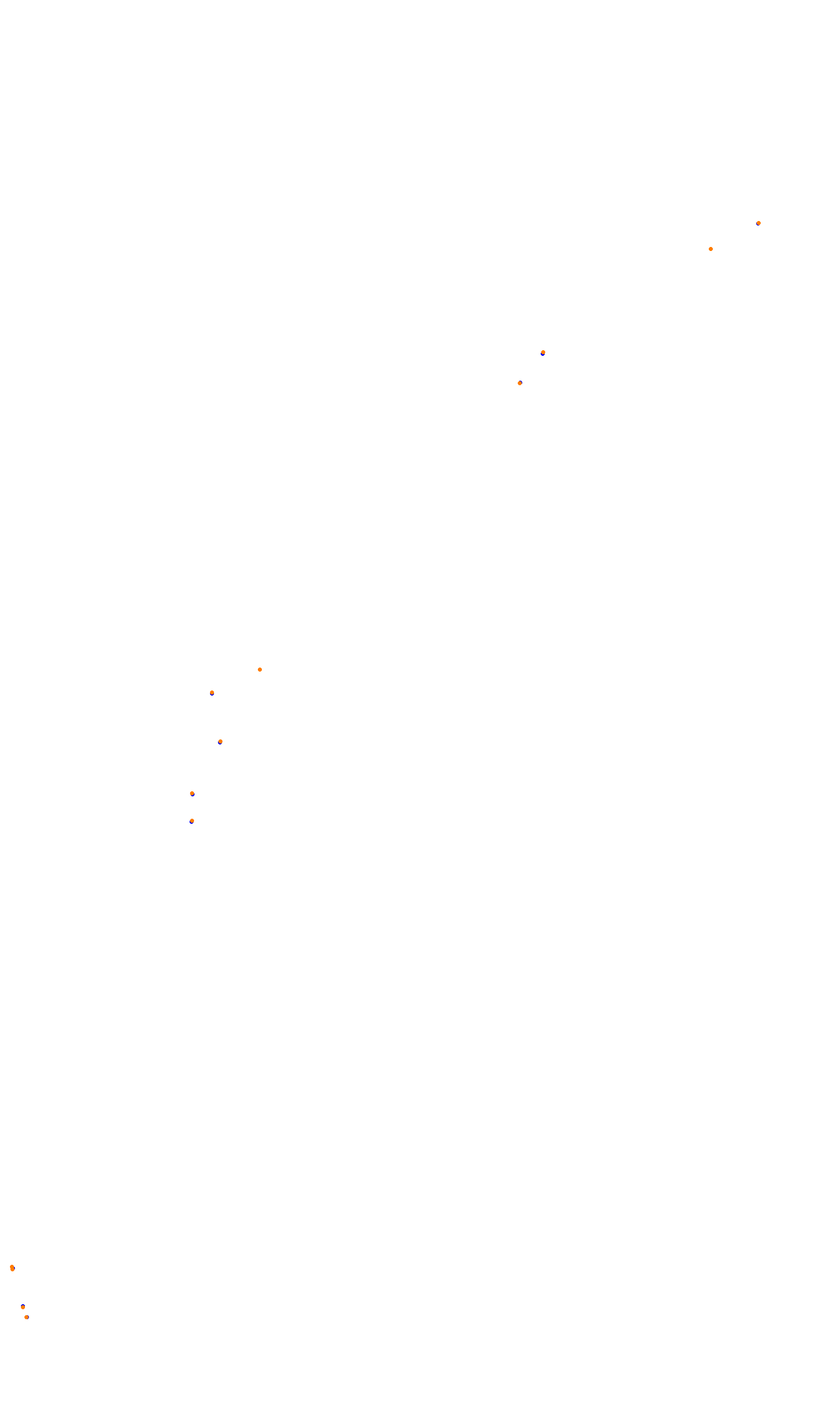 Monza collisions