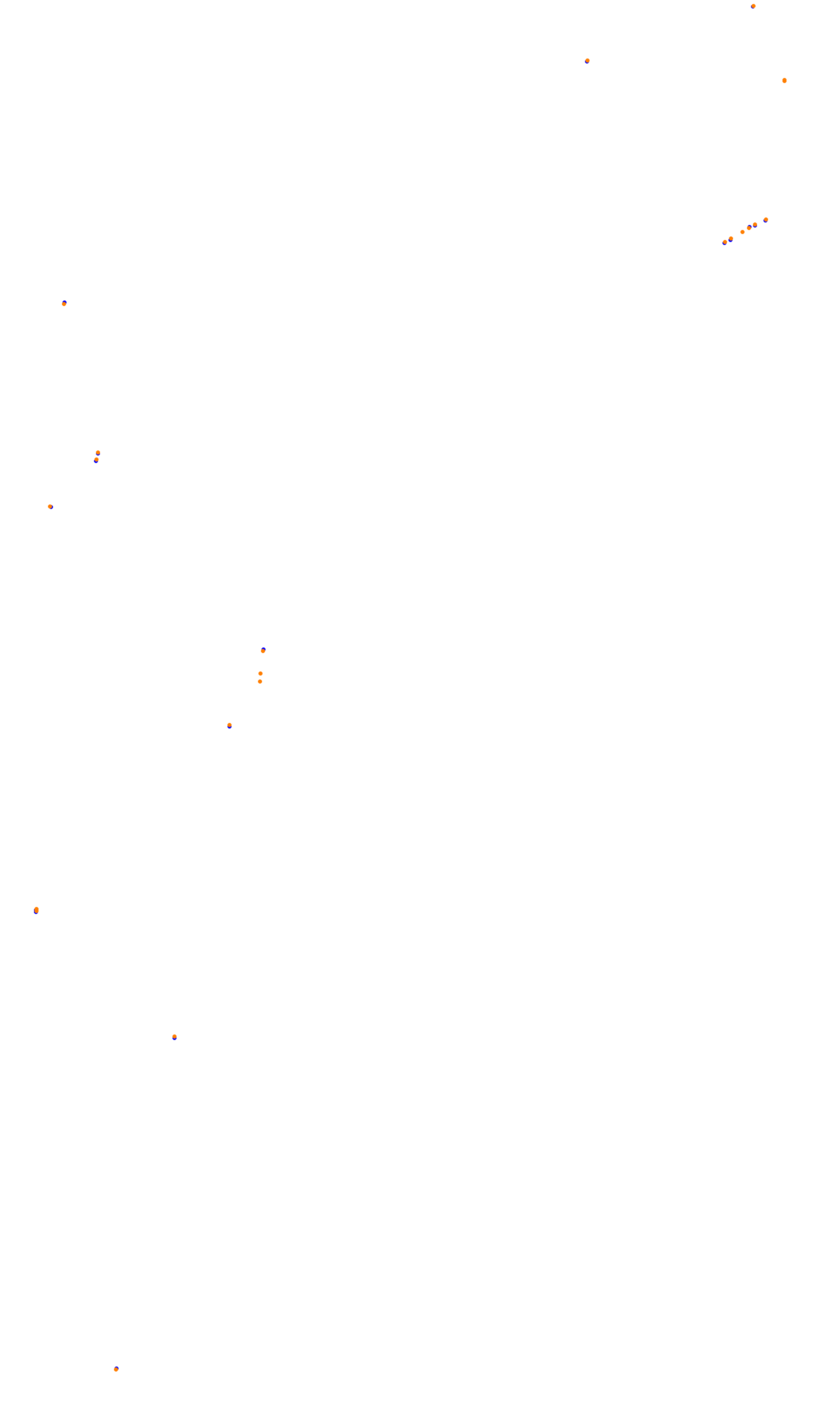 Monza collisions