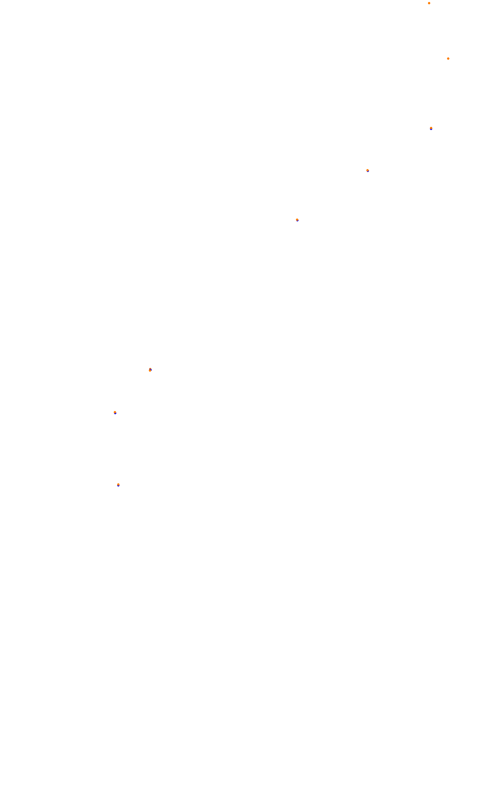 Monza collisions