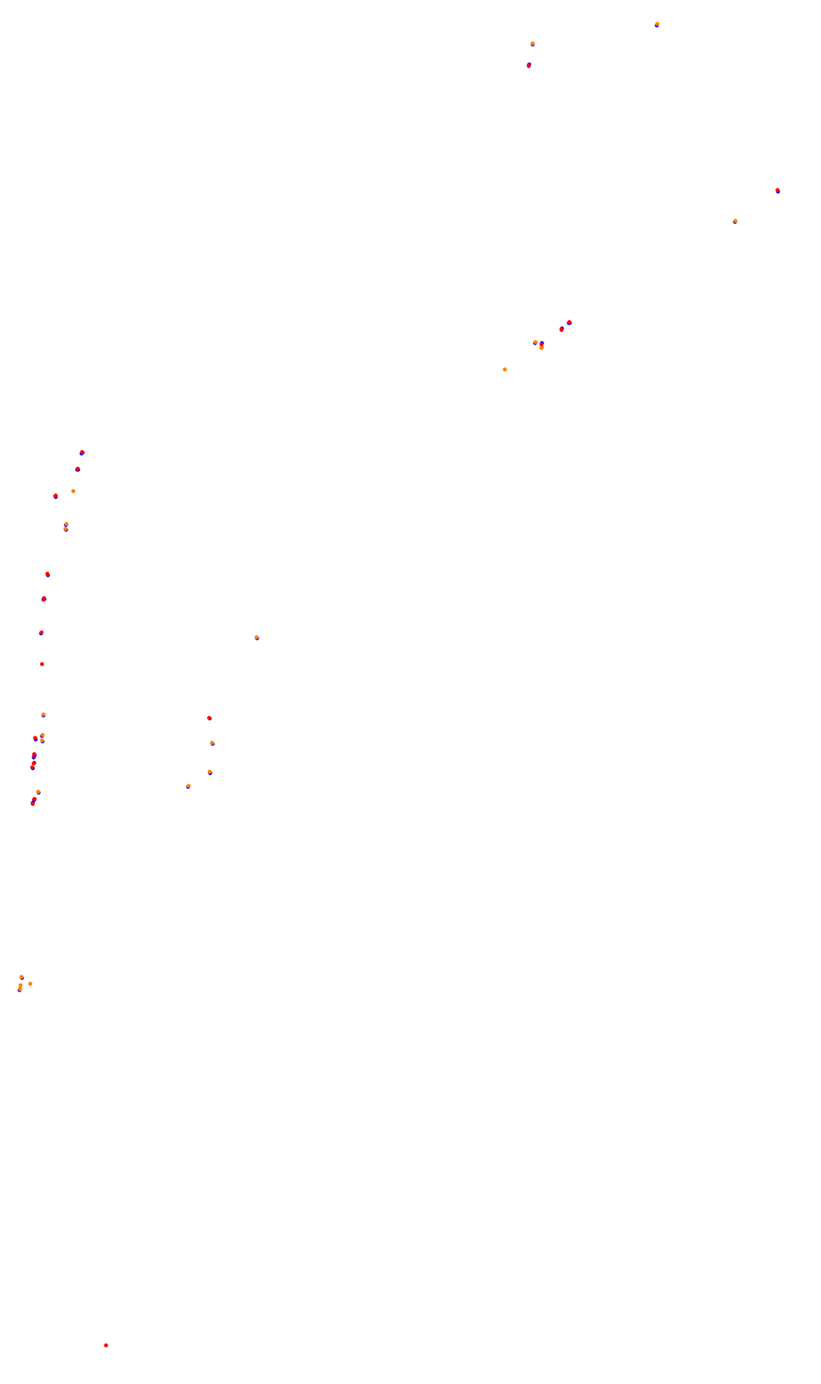 Monza collisions