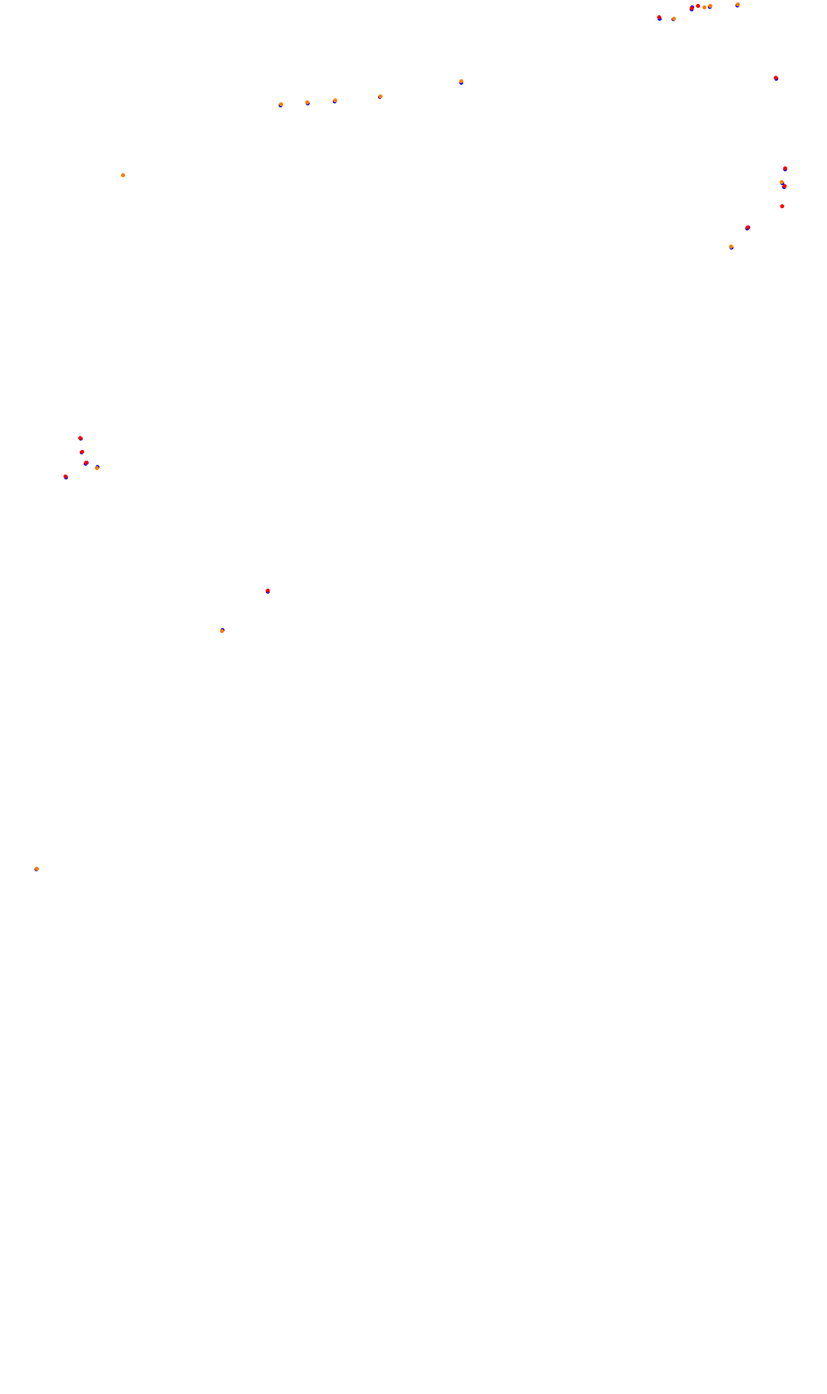 Monza collisions