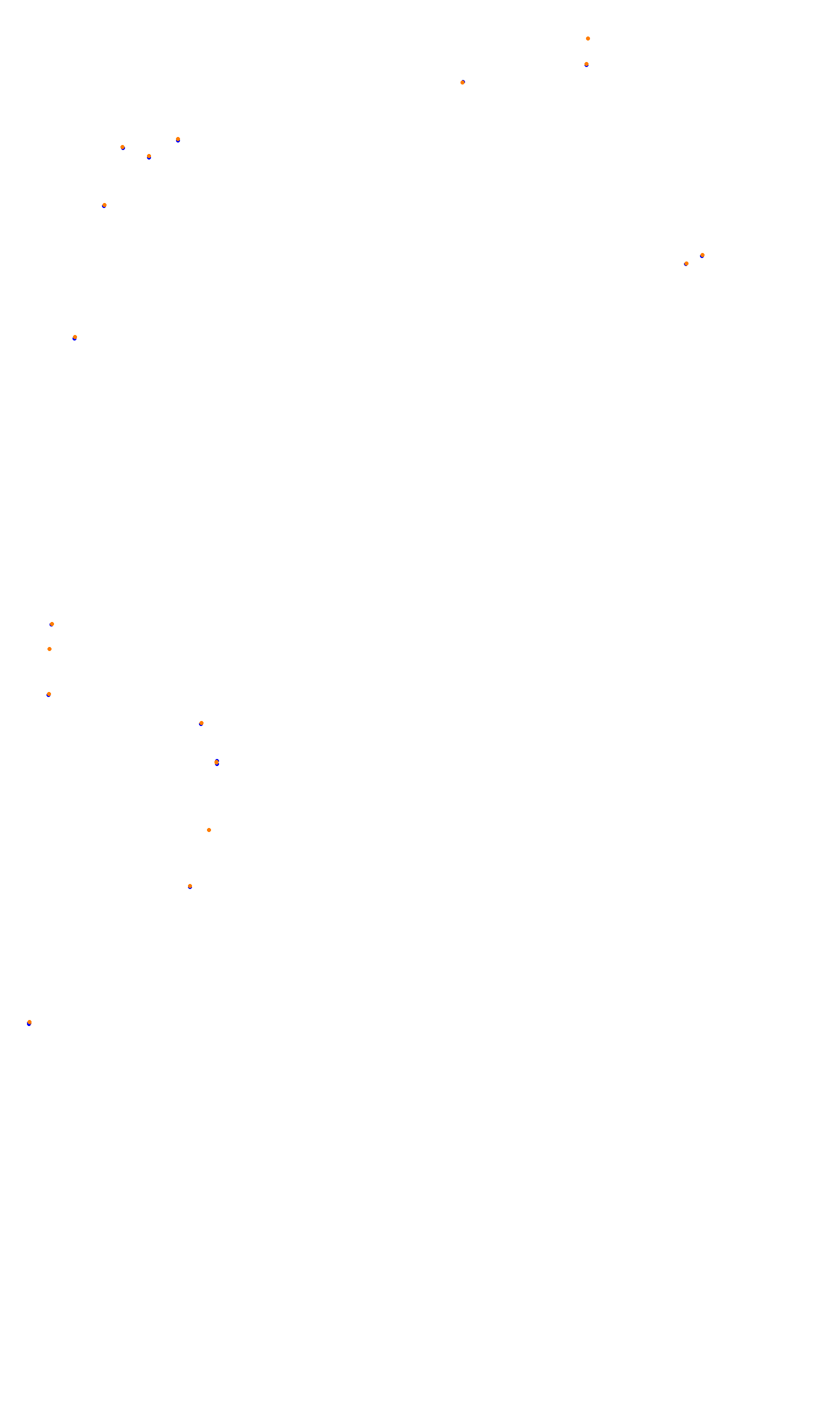 Monza collisions