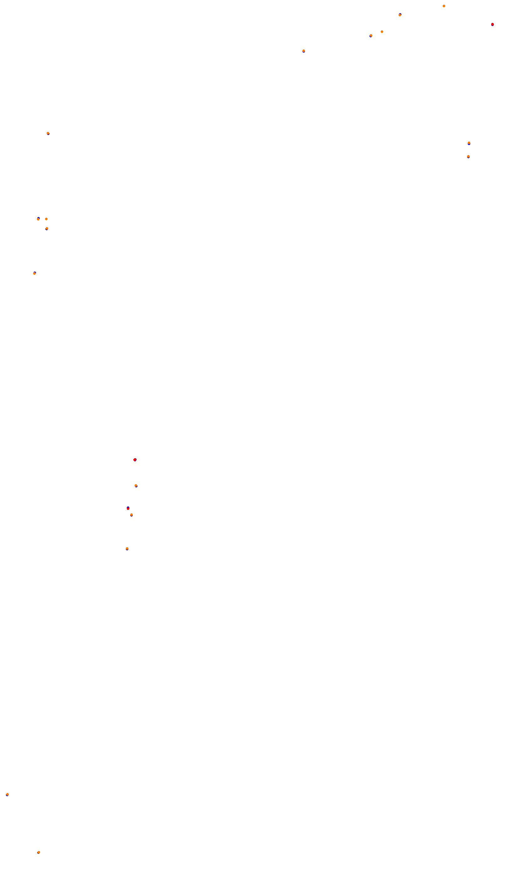 Monza collisions