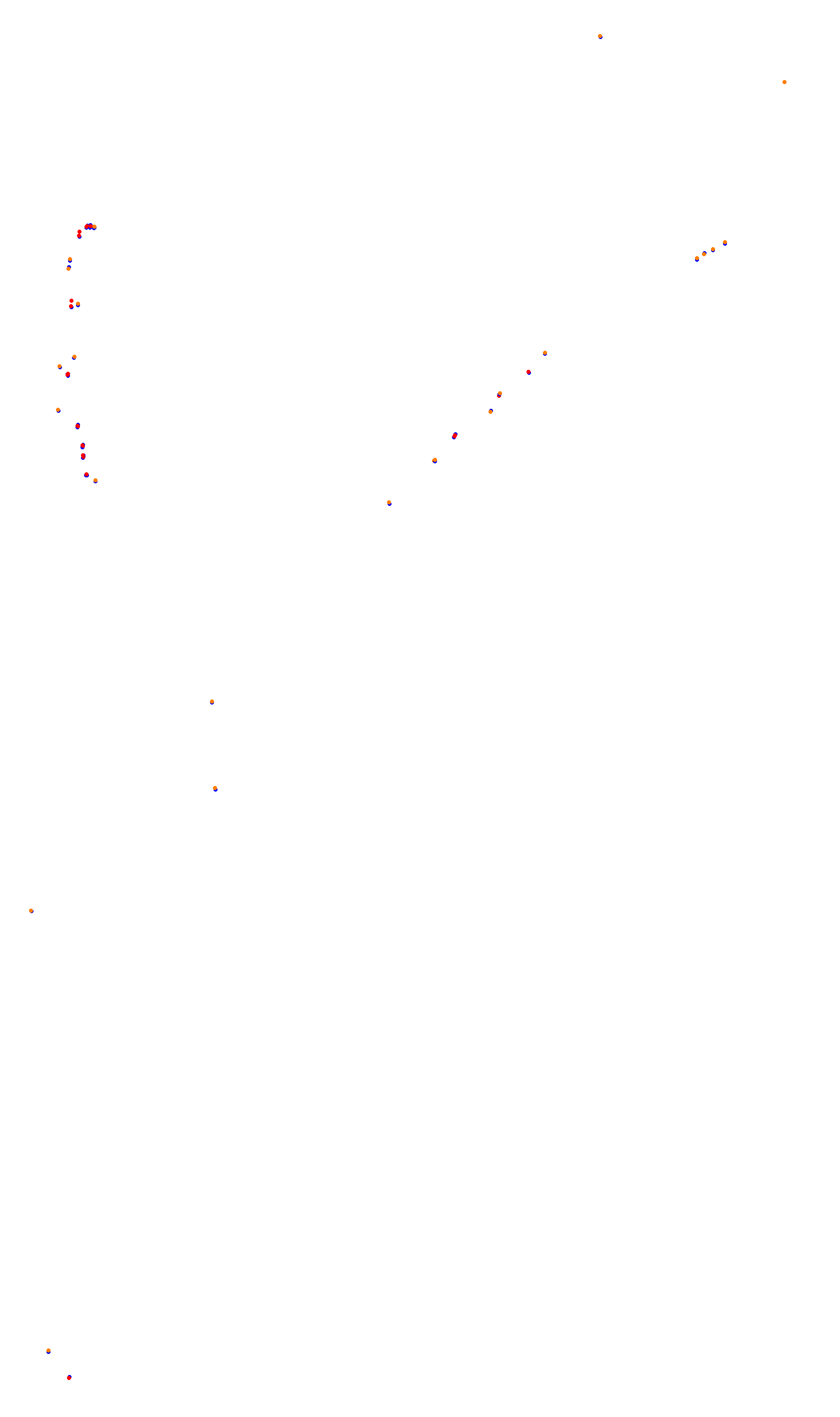 Monza collisions
