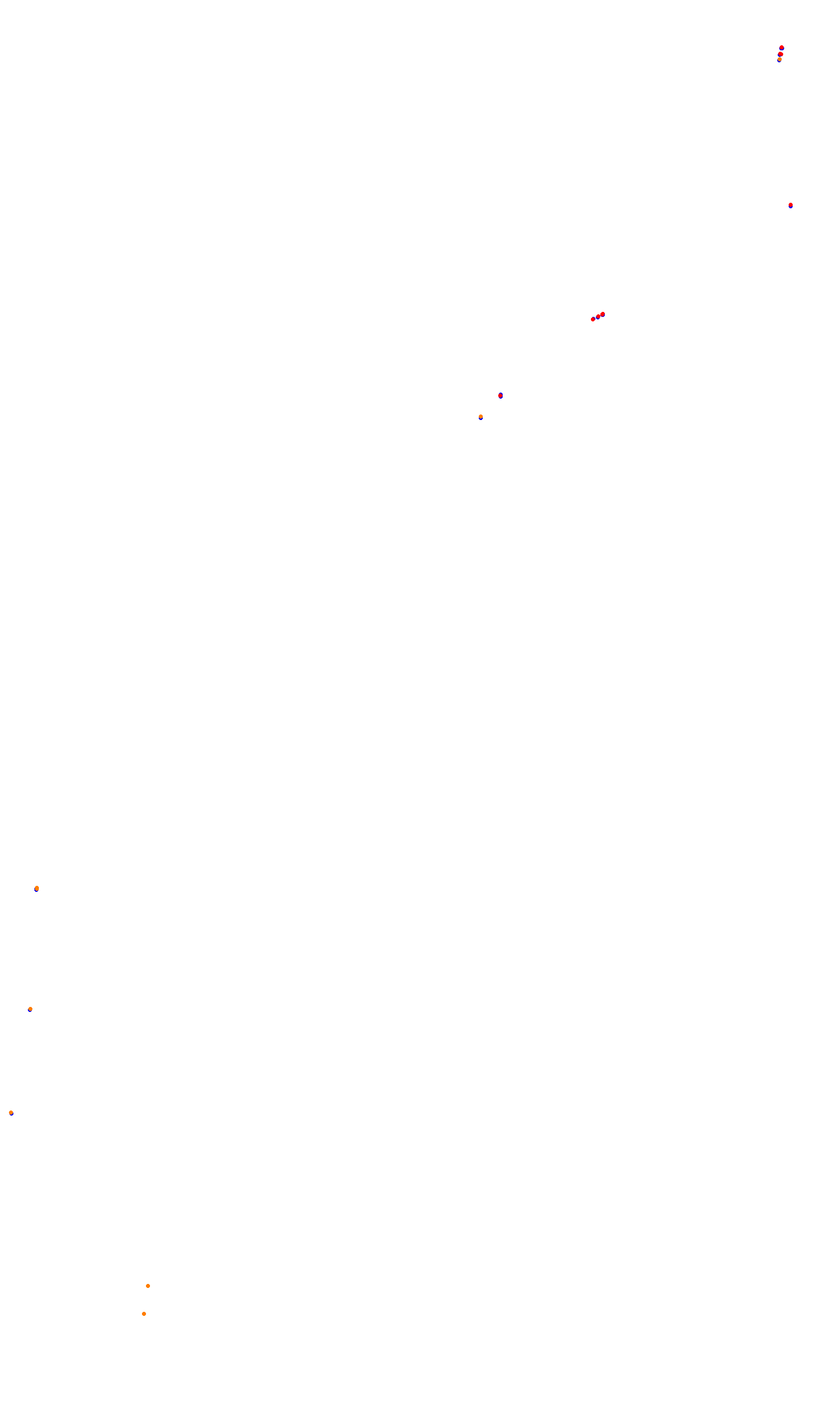 Monza collisions