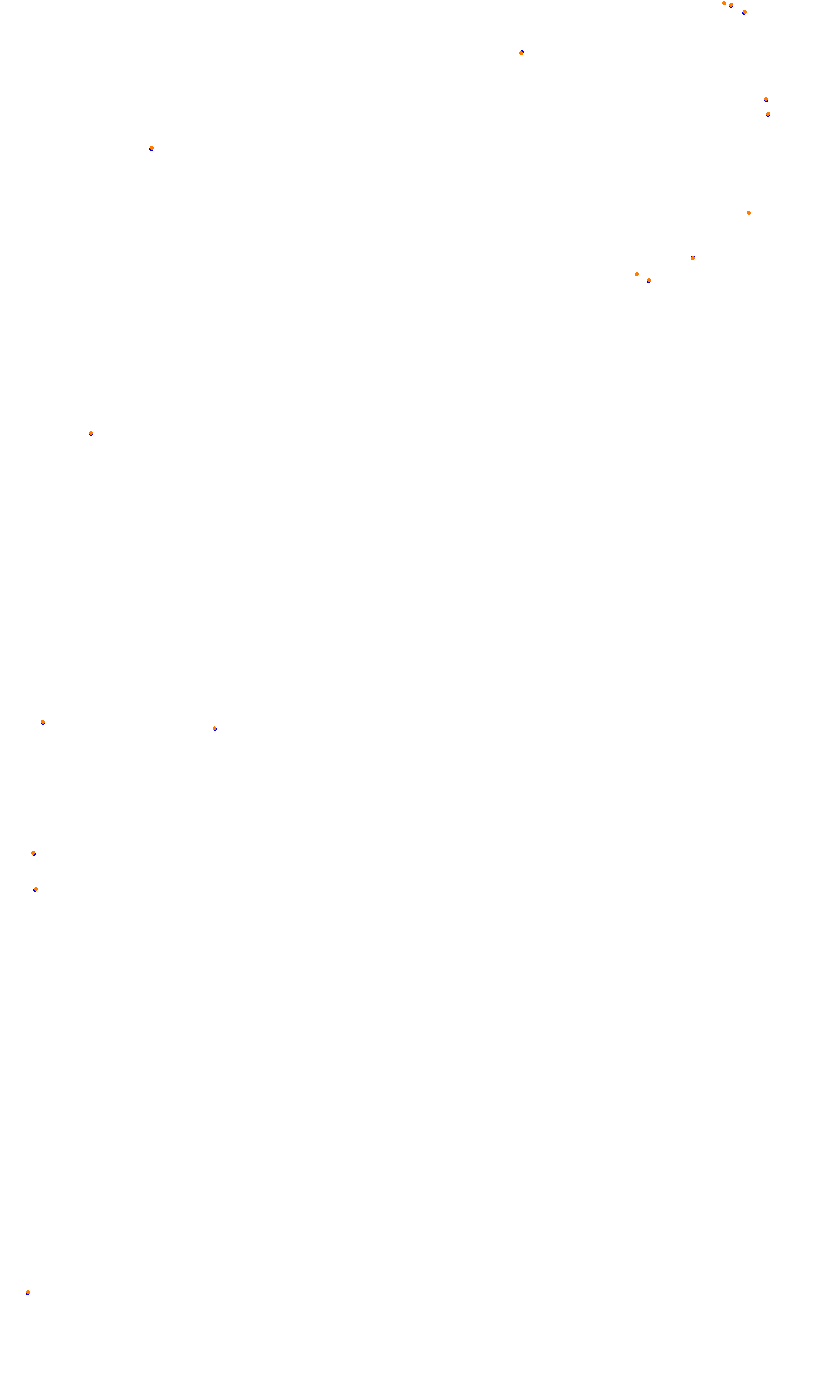 Monza collisions
