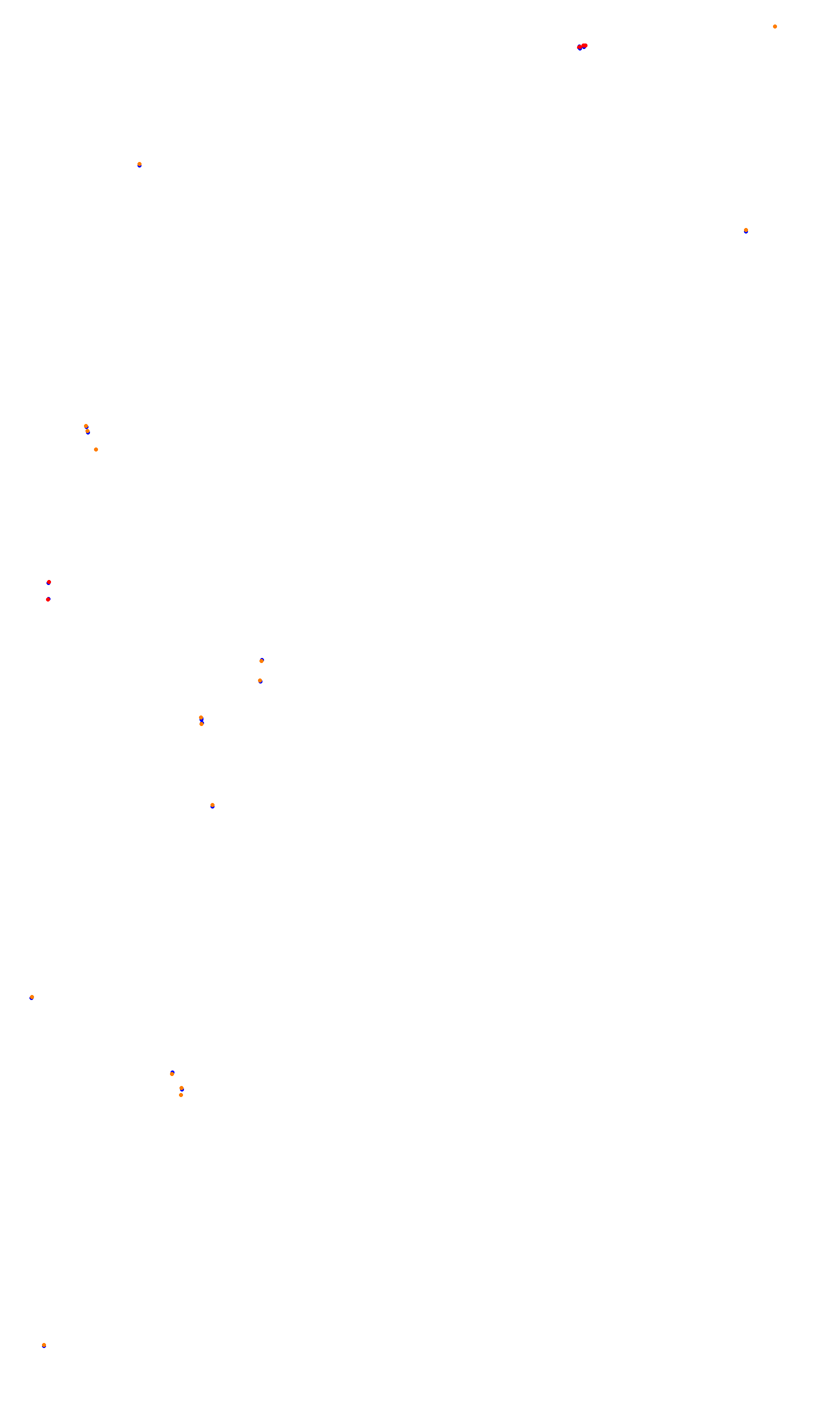 Monza collisions
