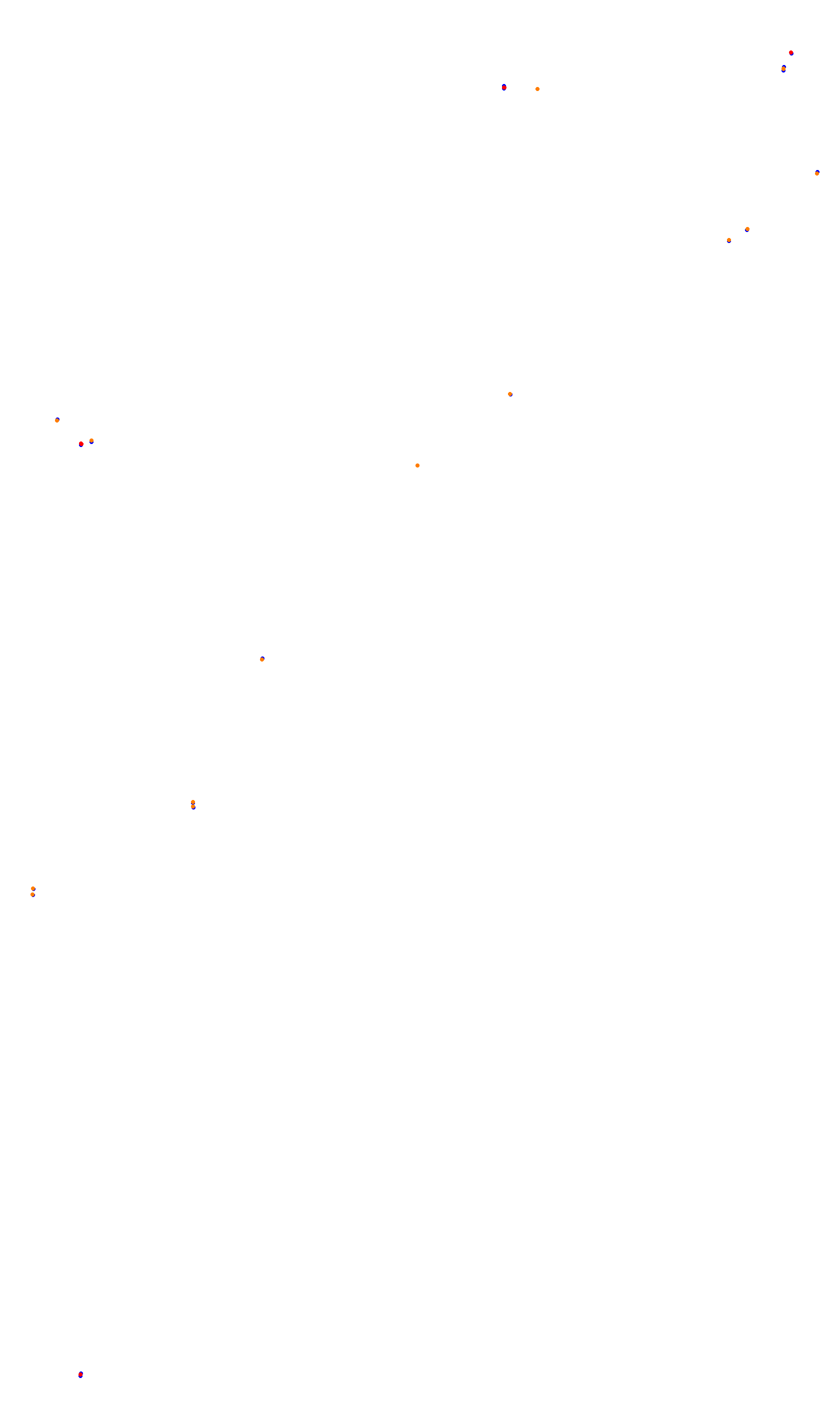 Monza collisions