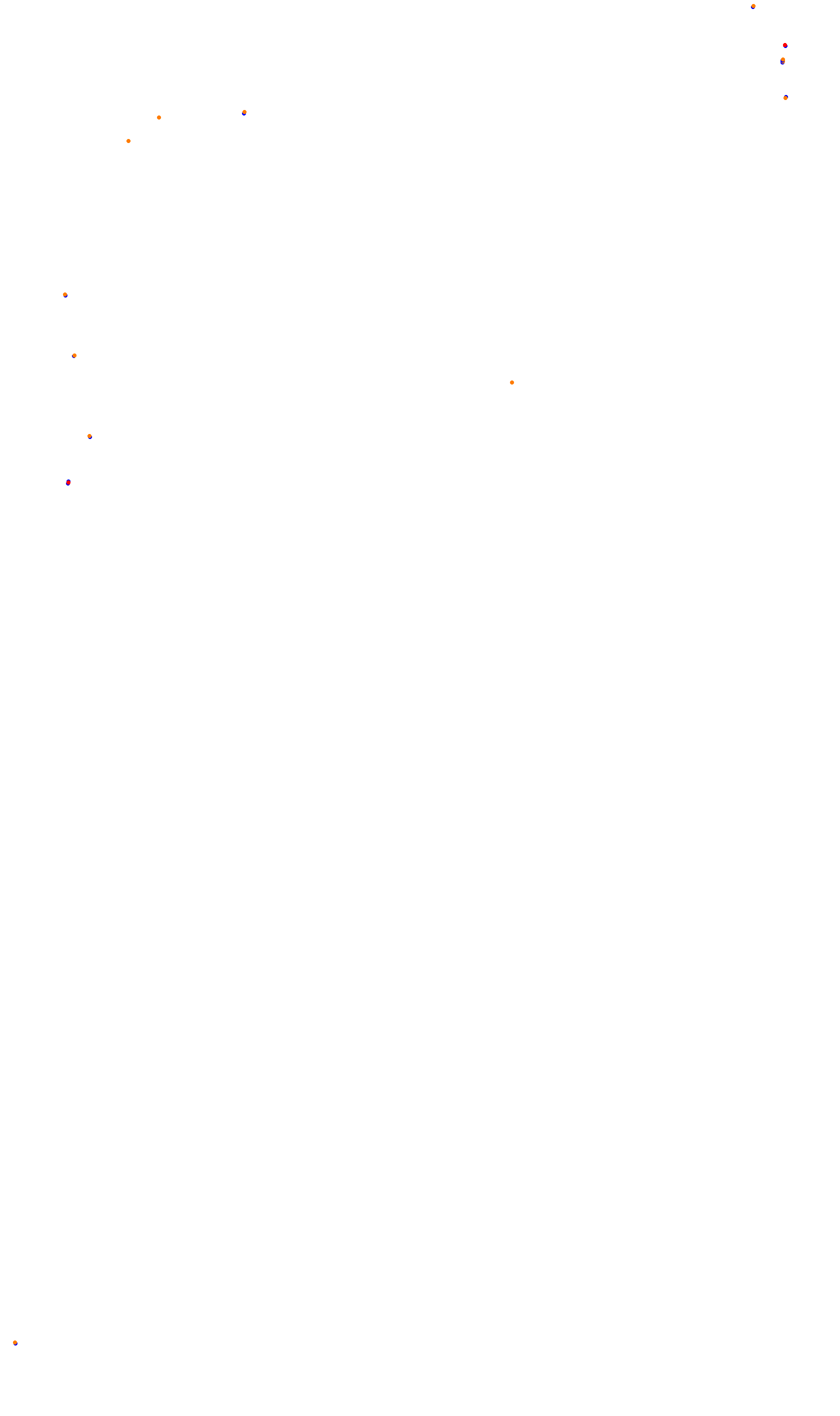 Monza collisions