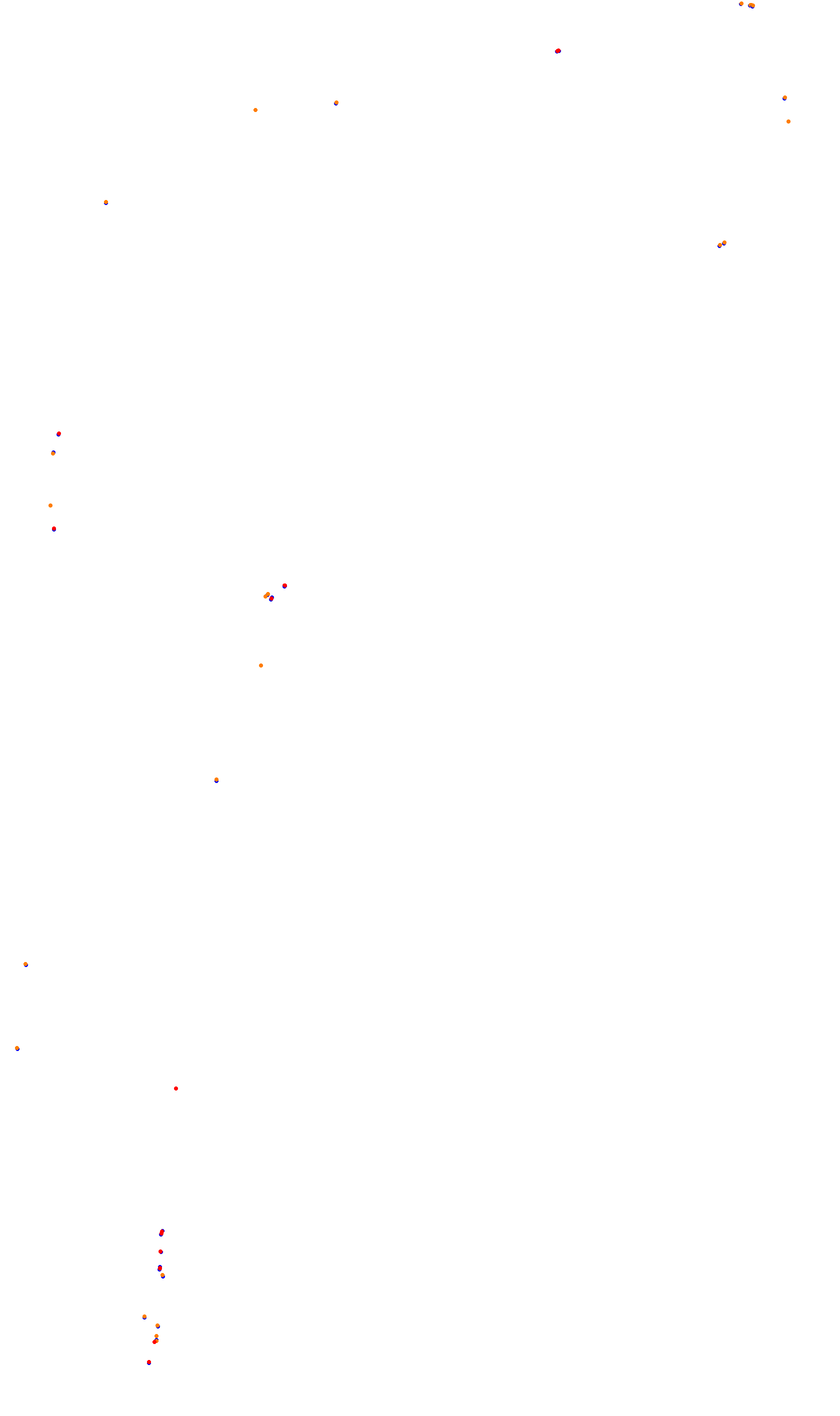 Monza collisions