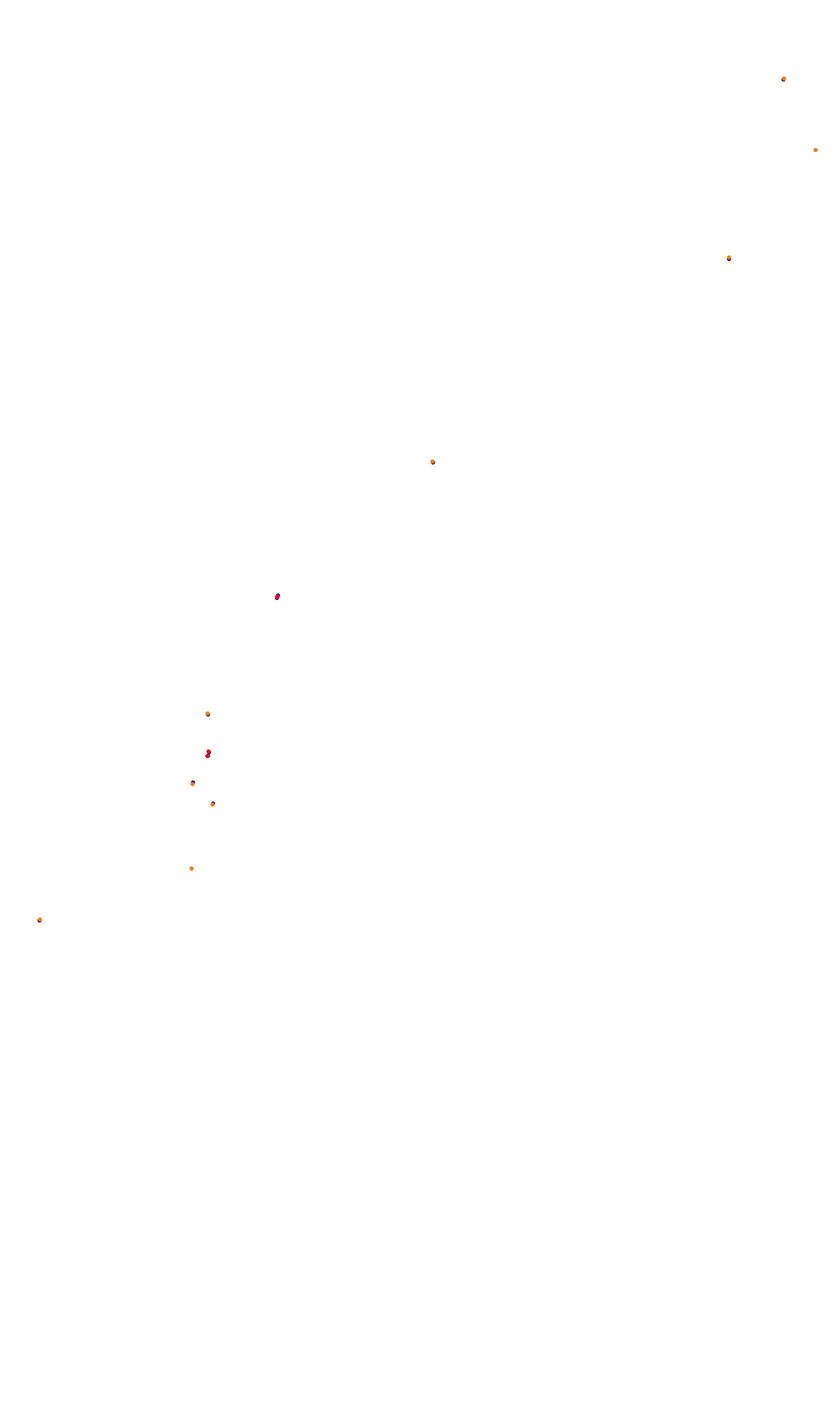 Monza collisions