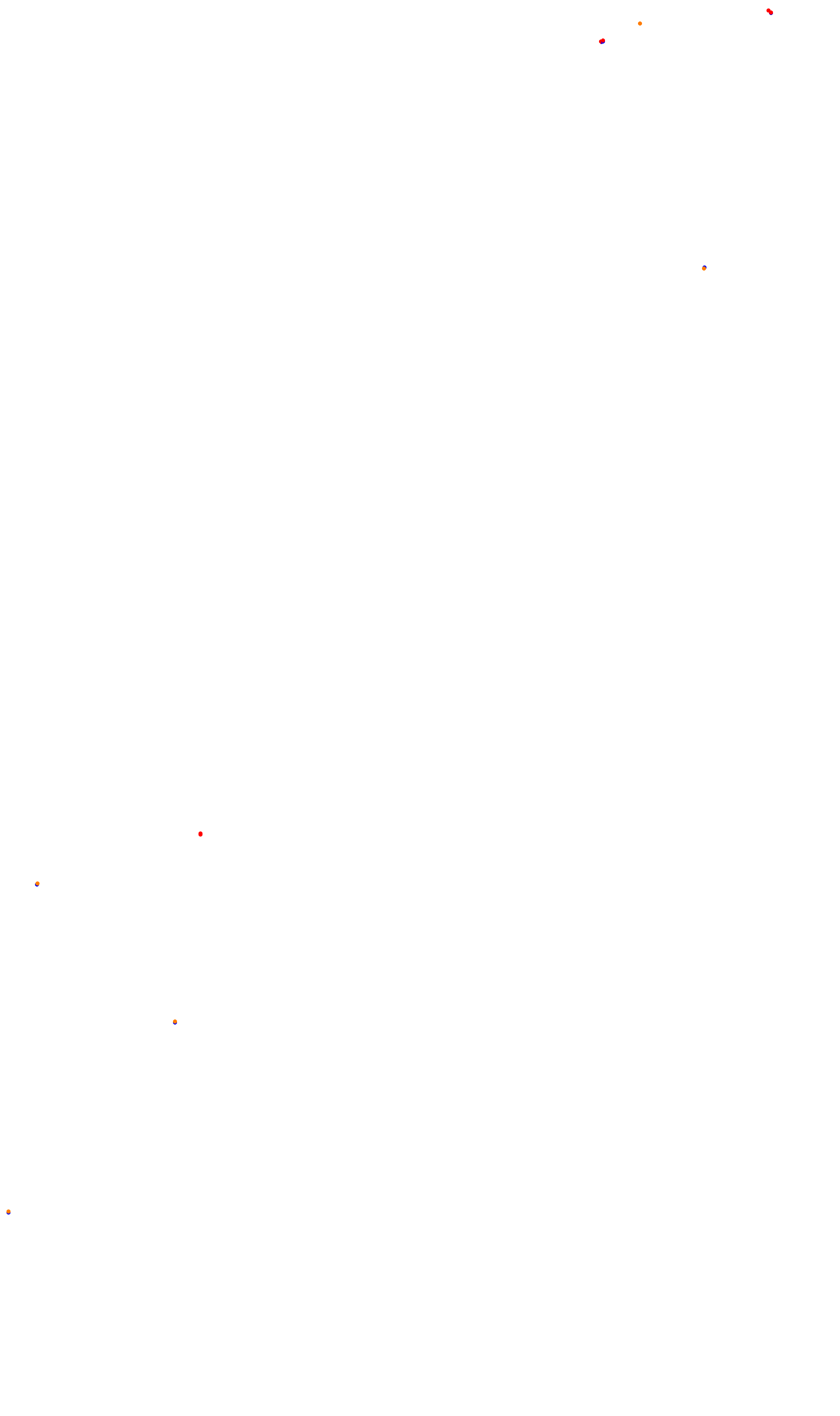 Monza collisions