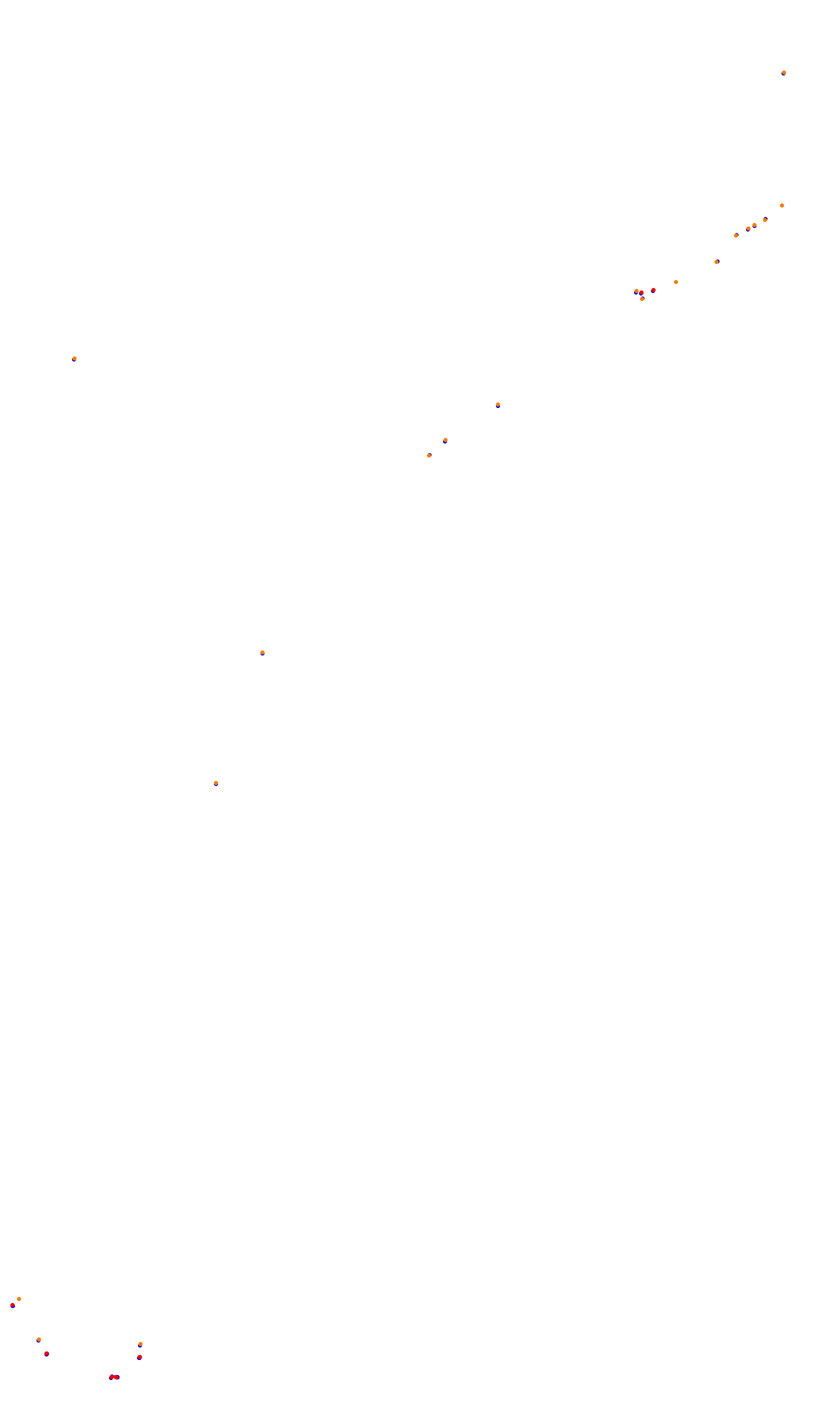 Monza collisions