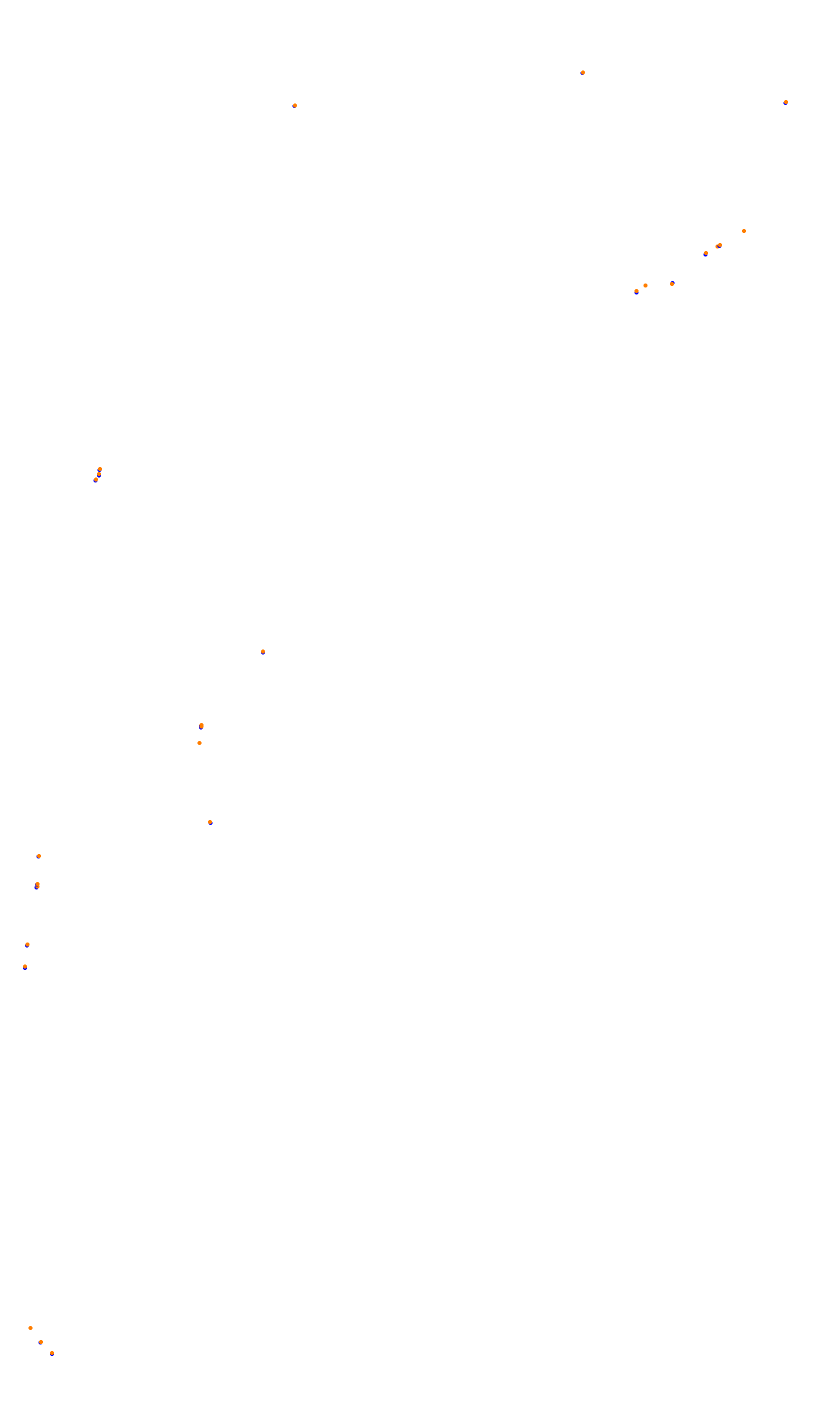 Monza collisions