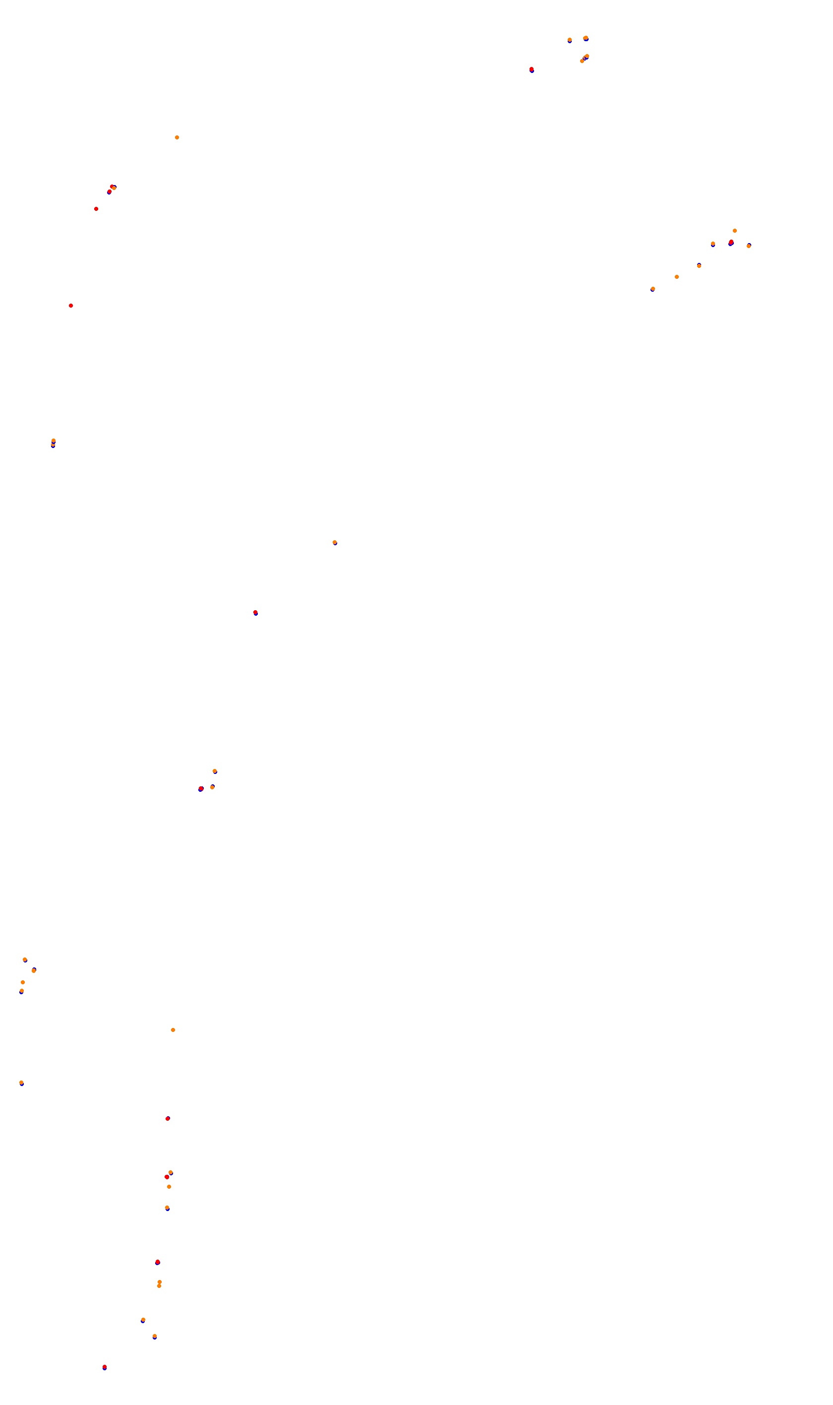 Monza collisions