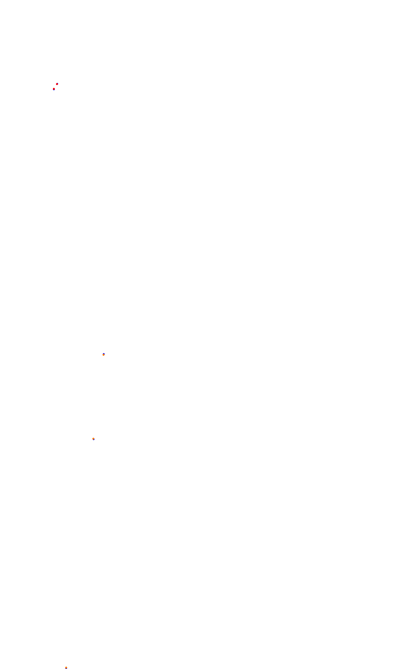 Monza collisions