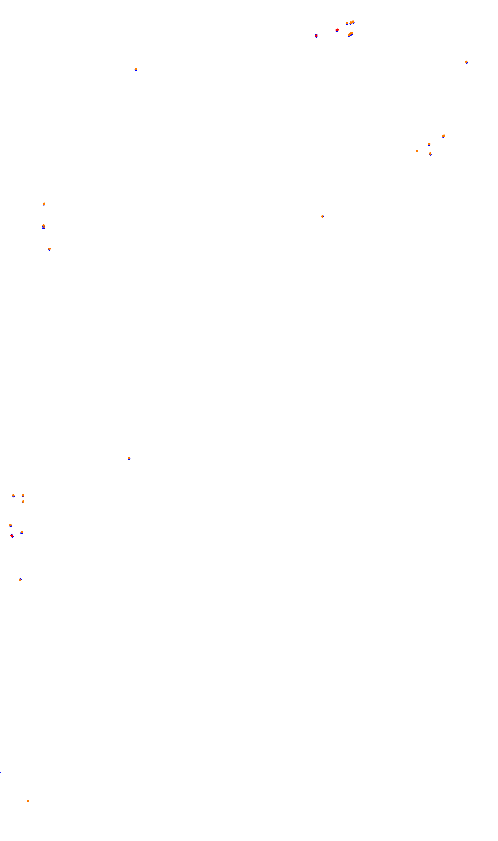 Monza collisions