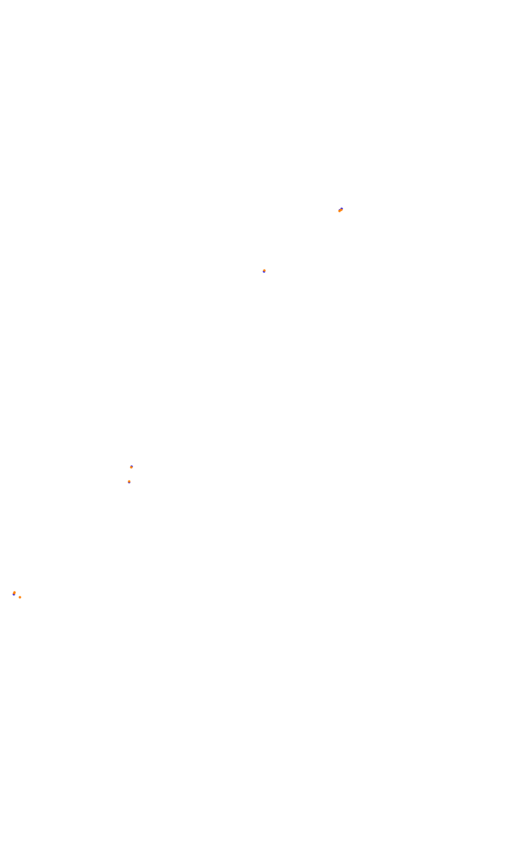 Monza collisions