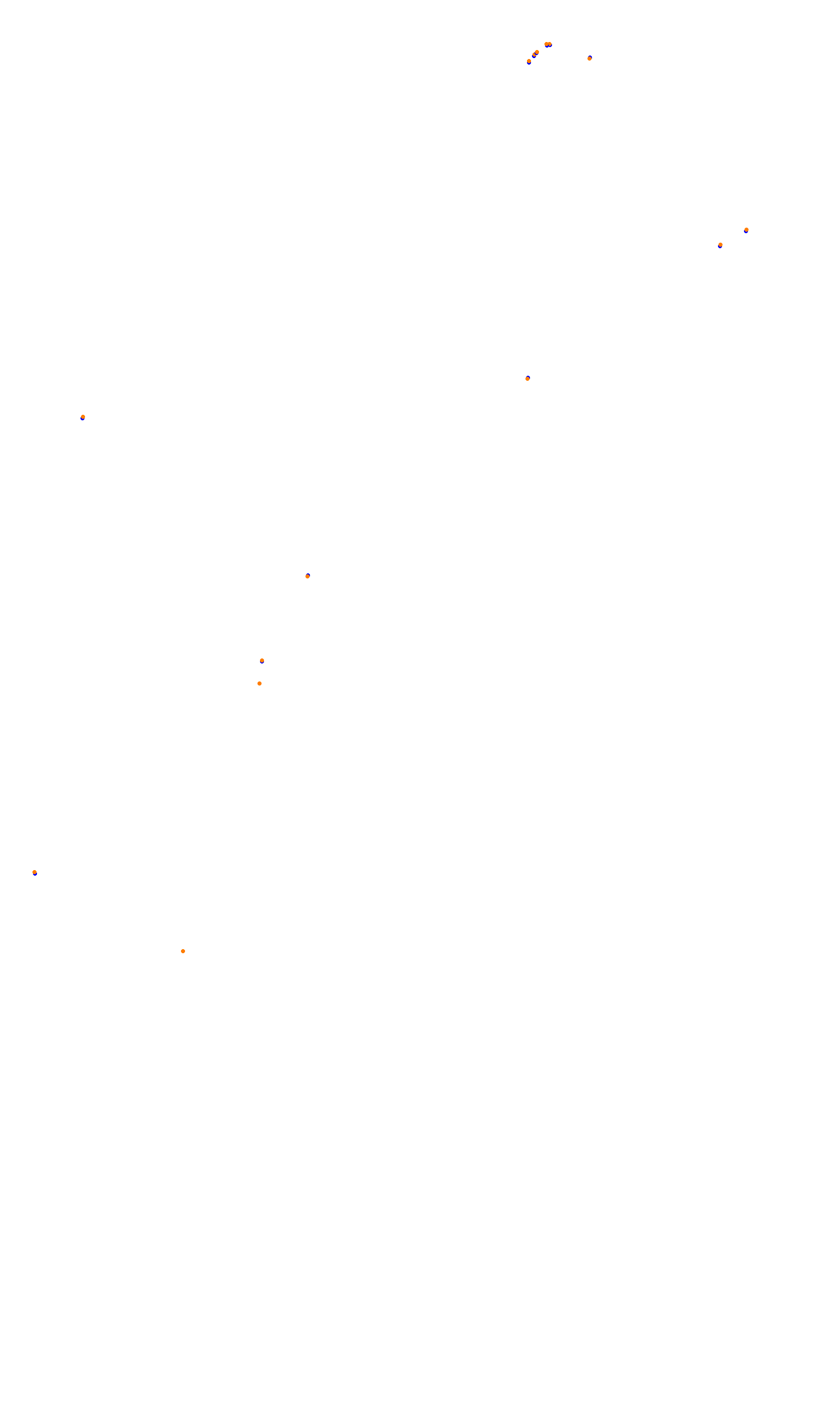 Monza collisions