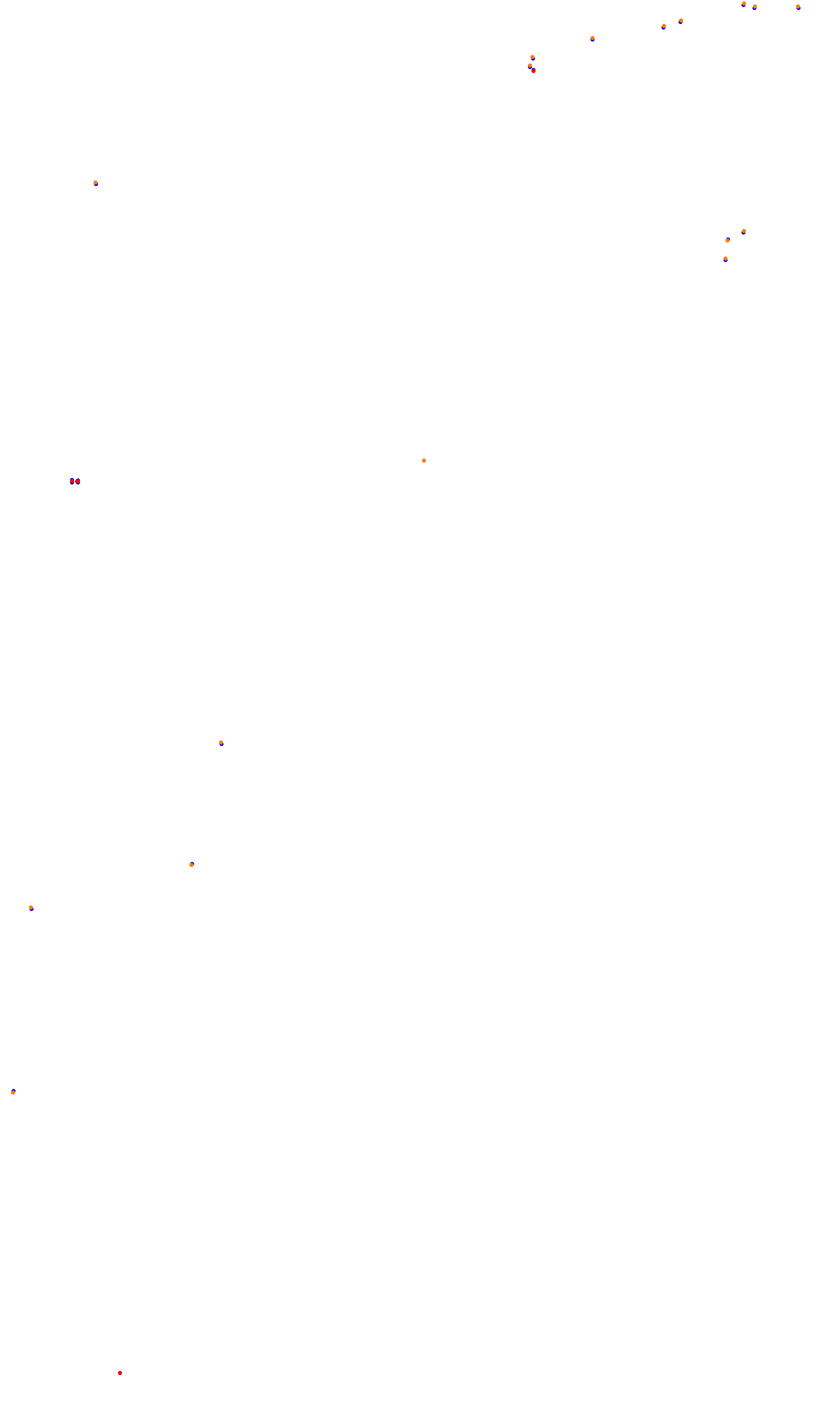 Monza collisions