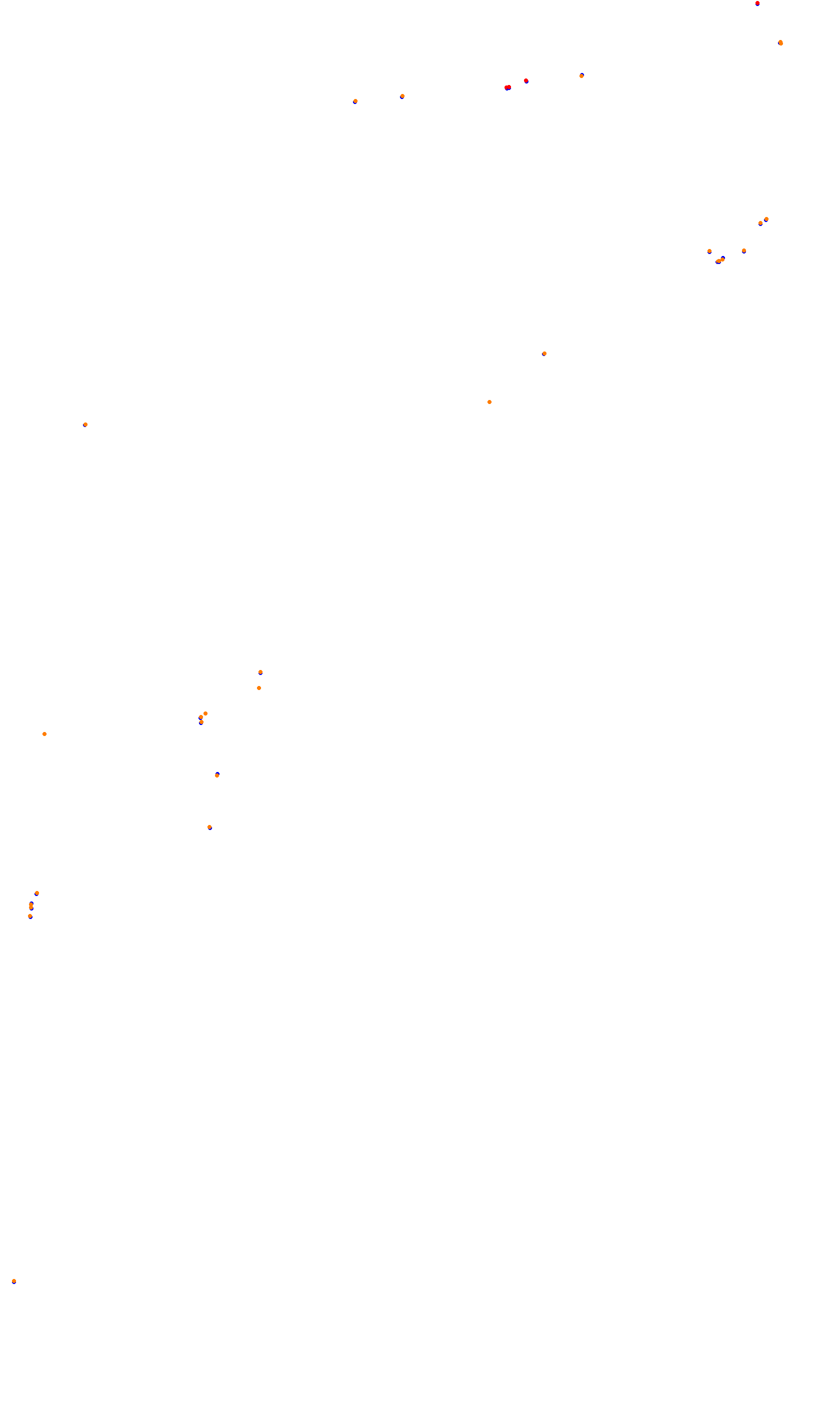 Monza collisions