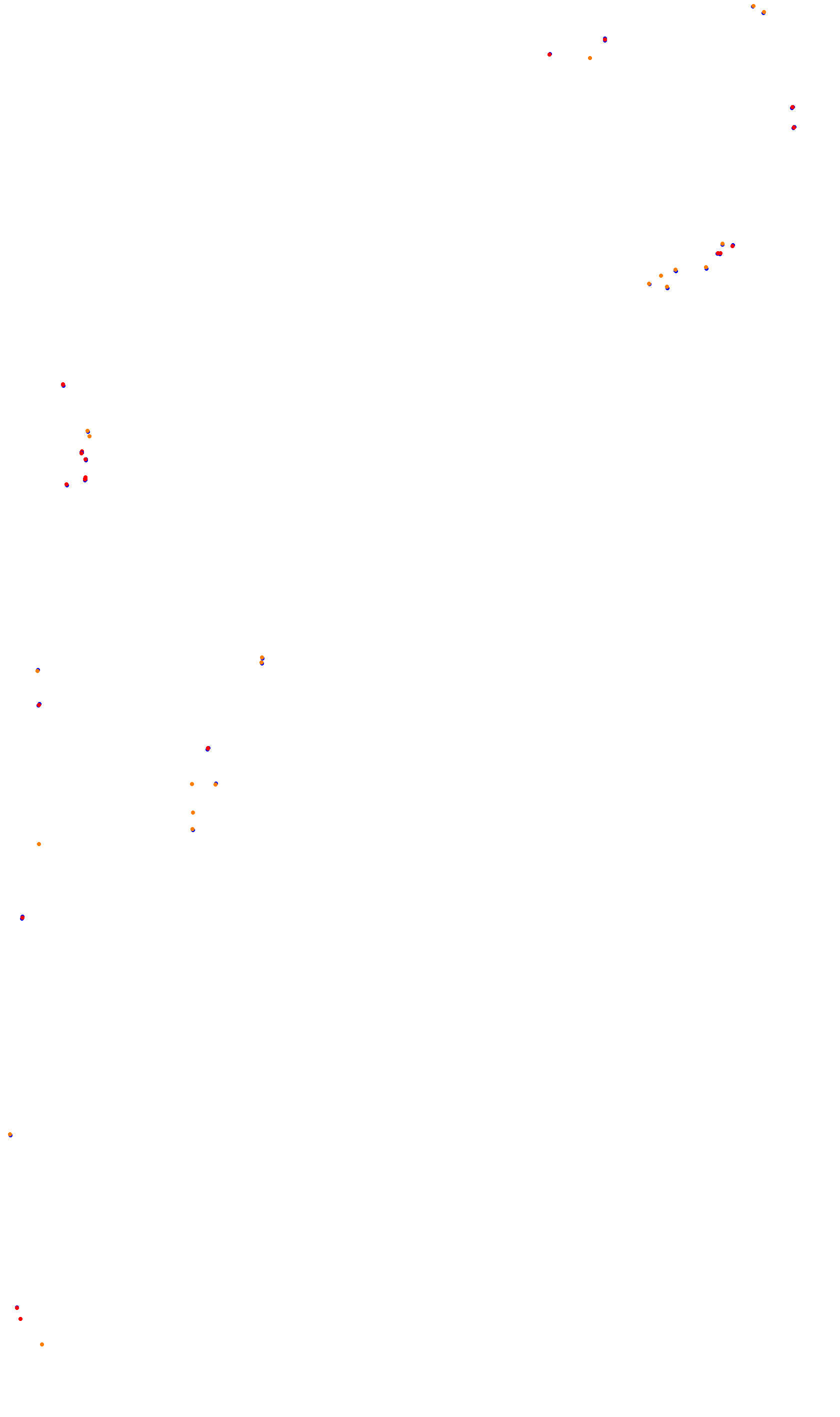Monza collisions