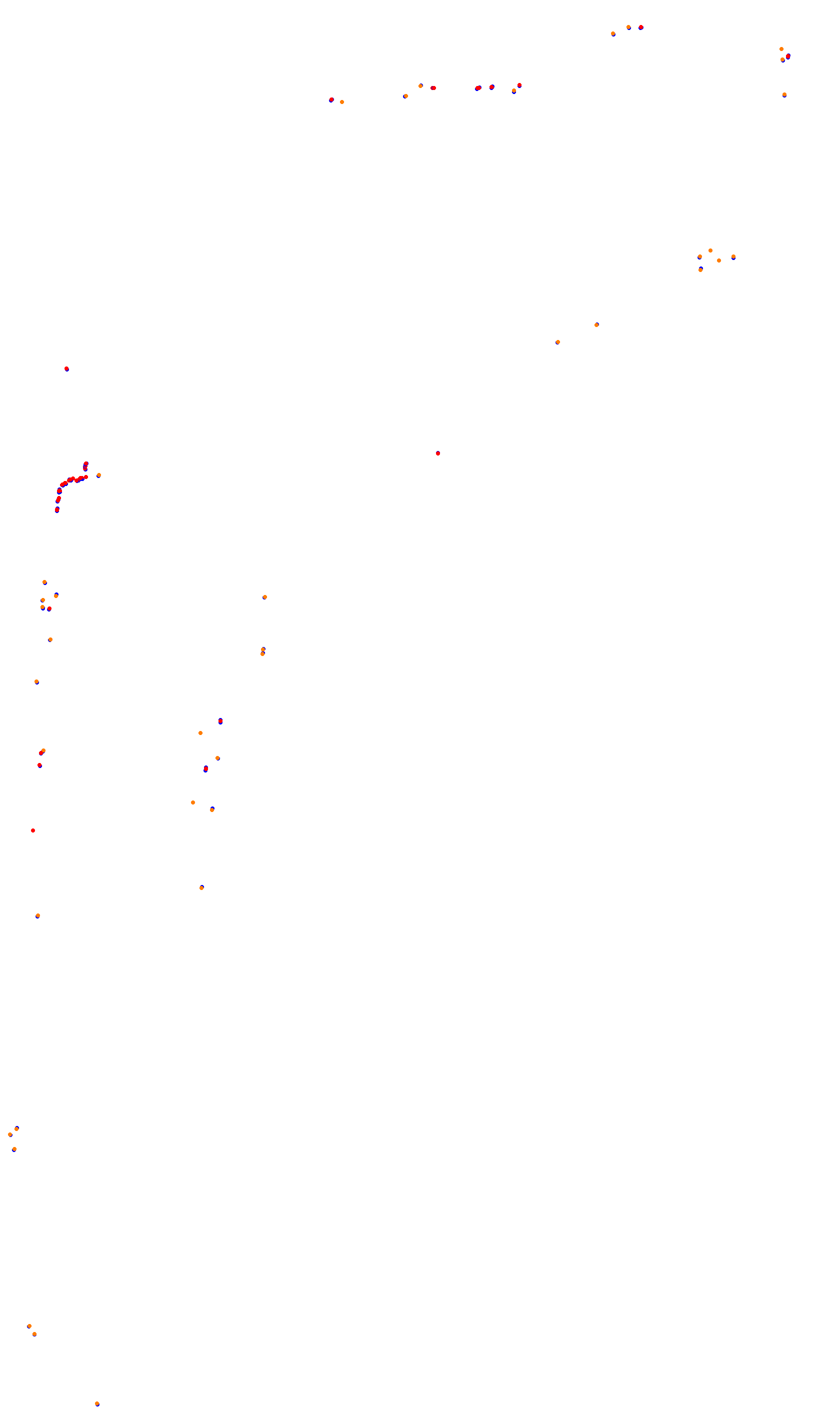 Monza collisions