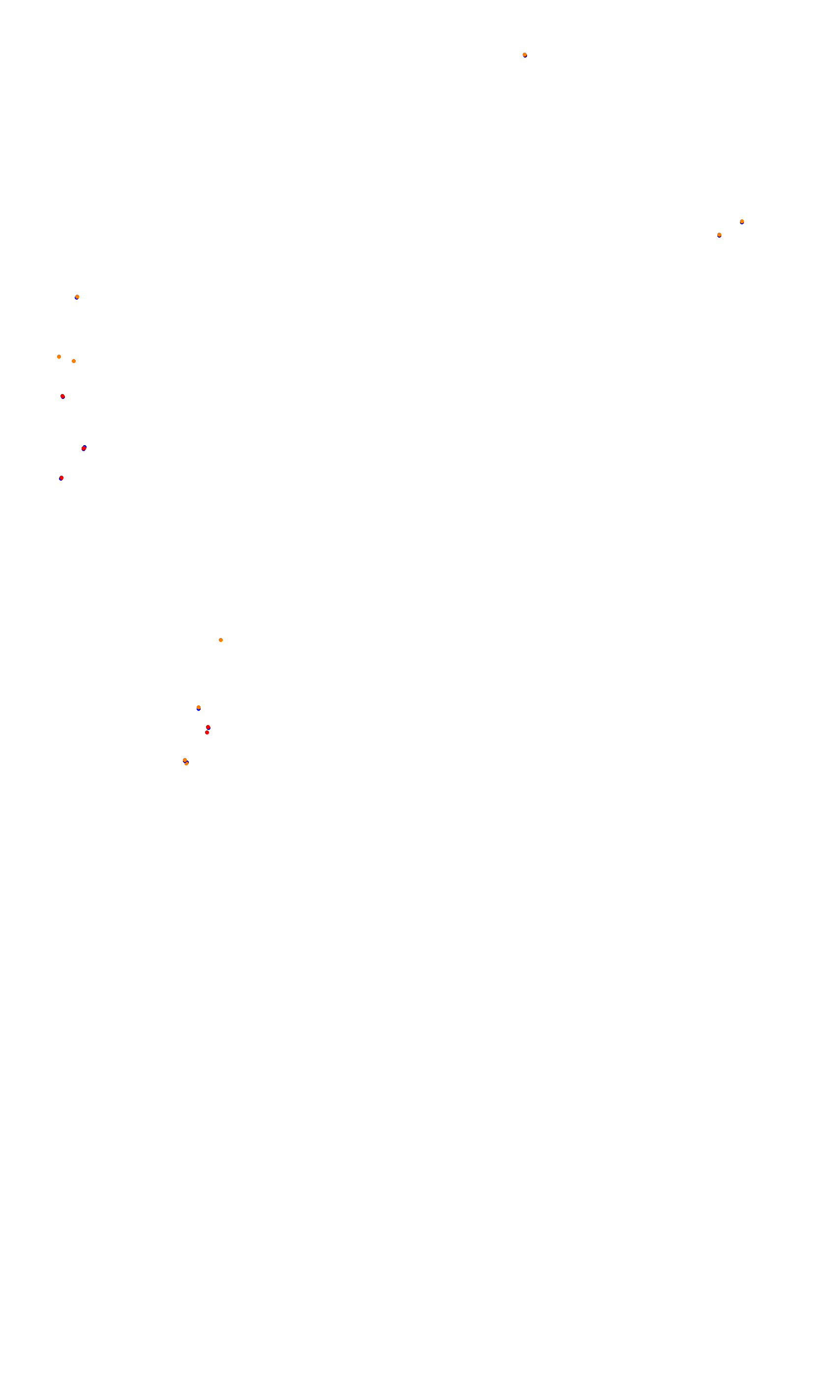 Monza collisions