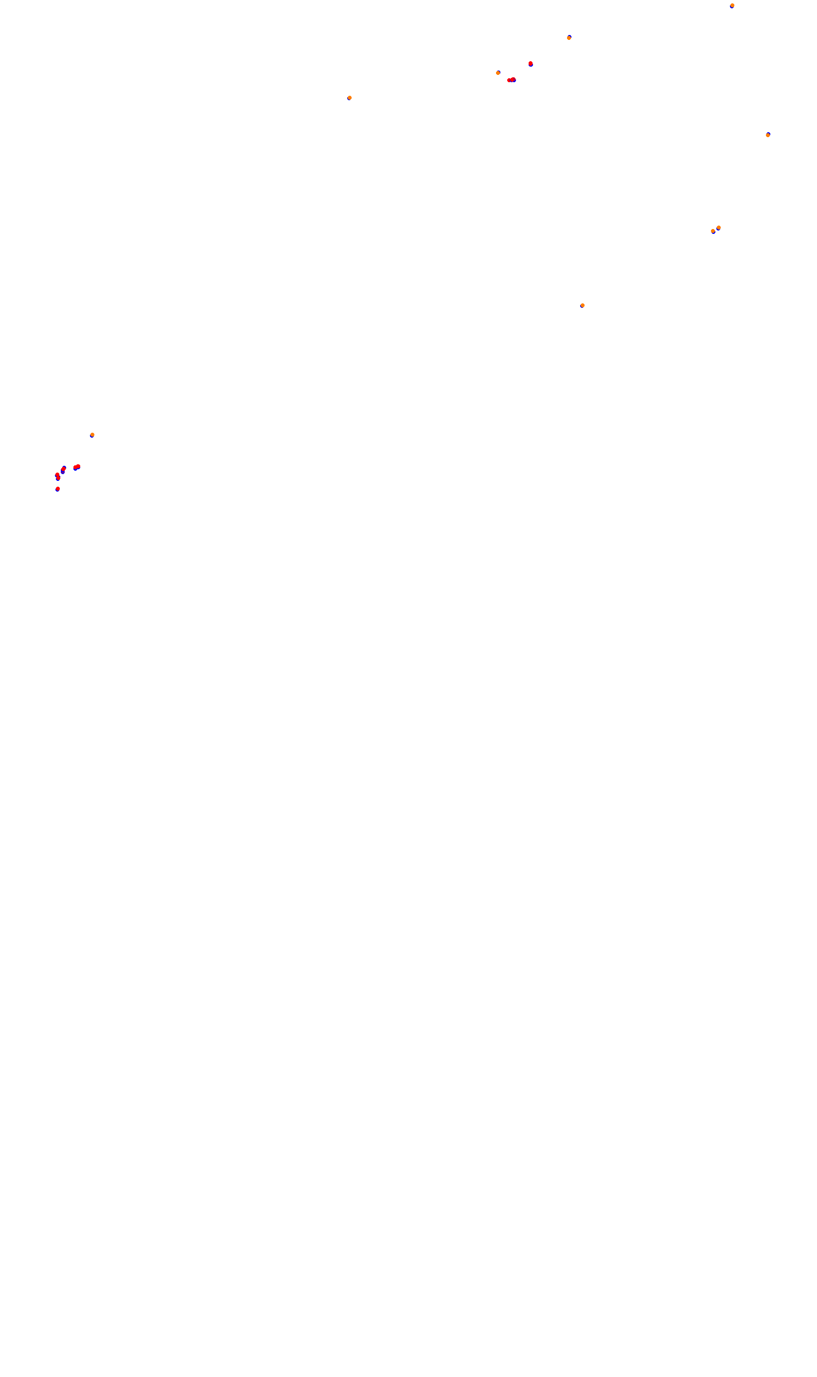 Monza collisions