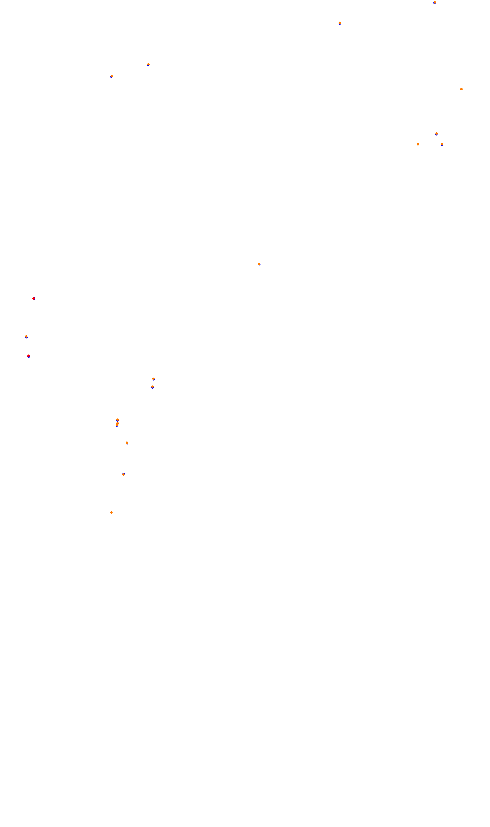 Monza collisions