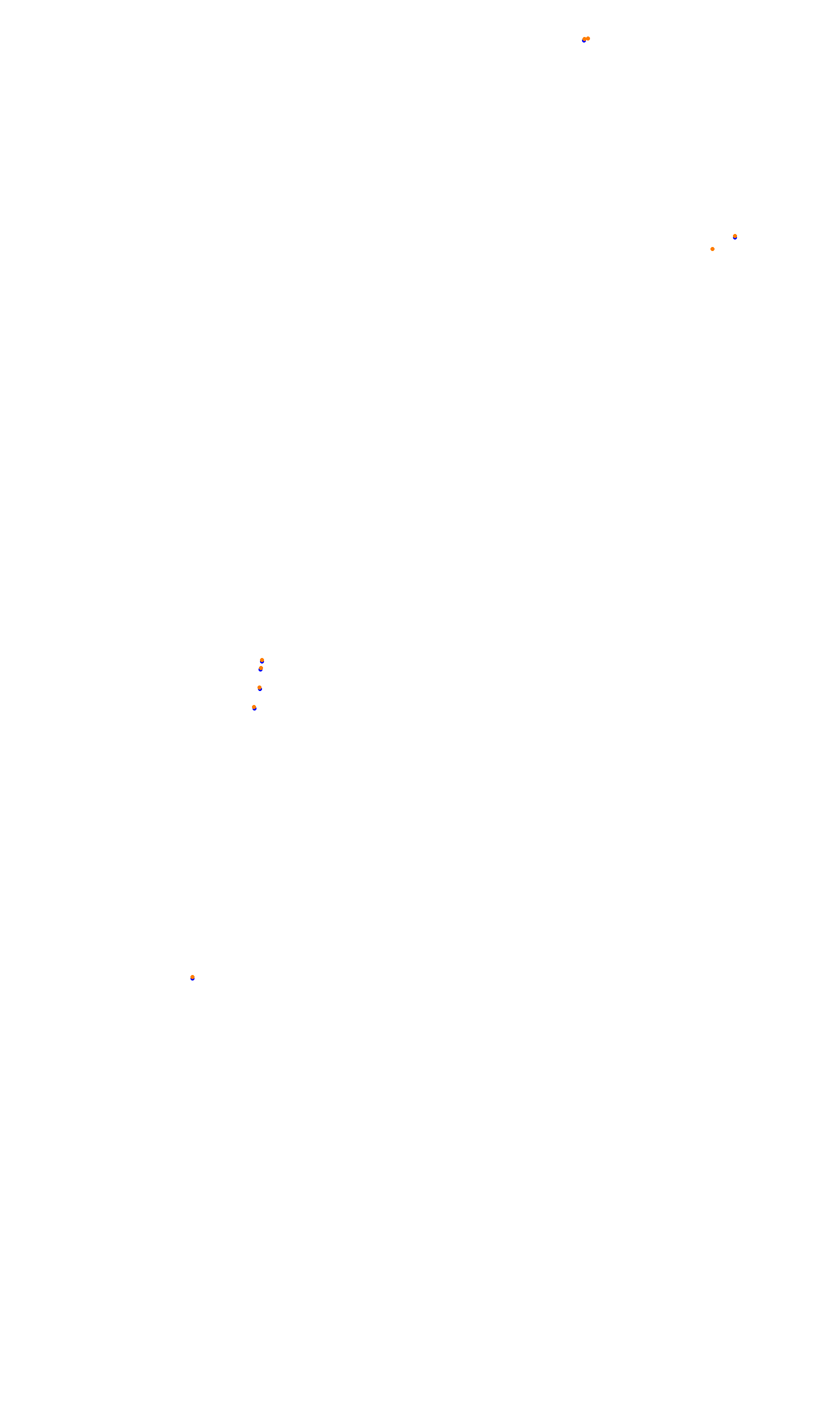 Monza collisions