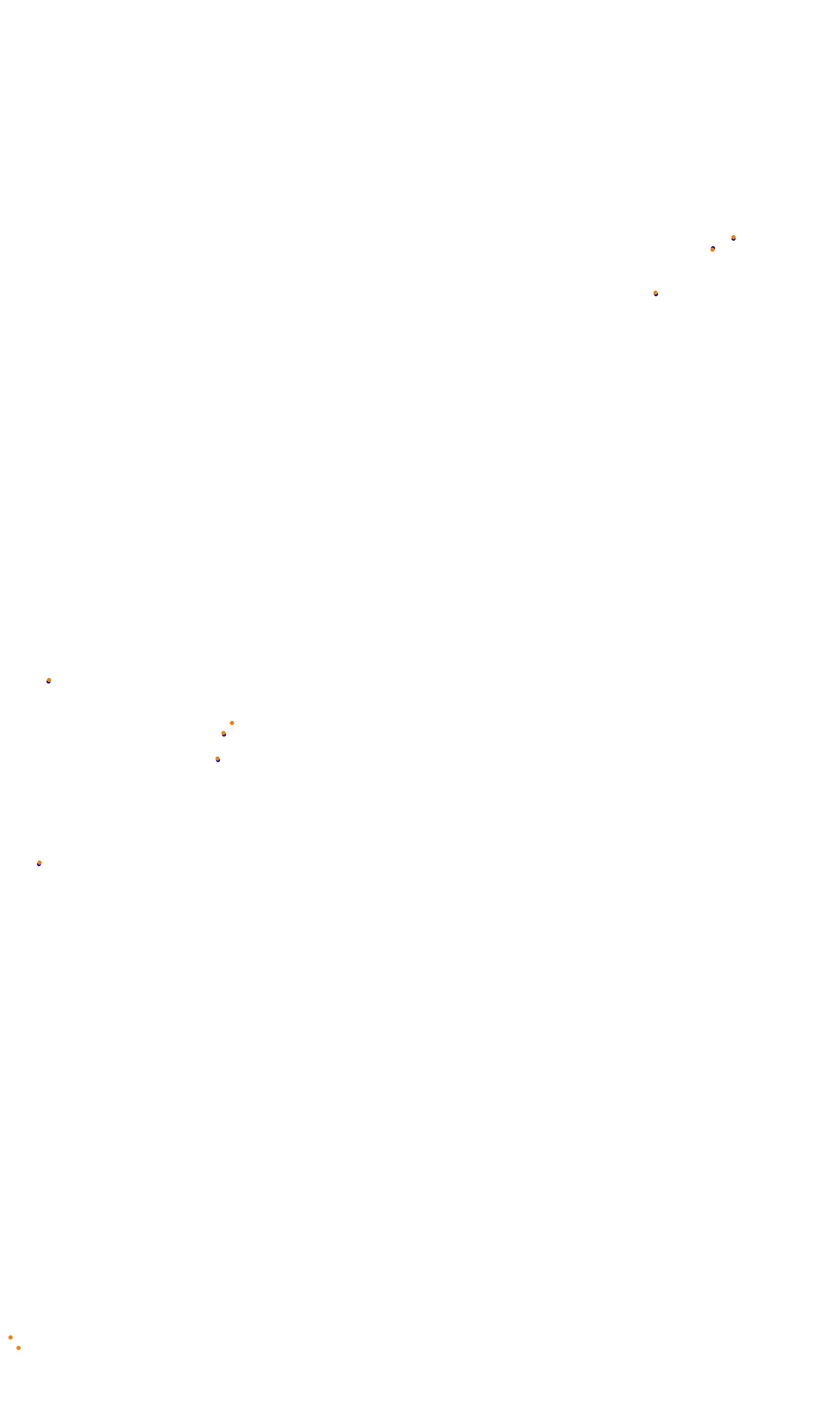 Monza collisions