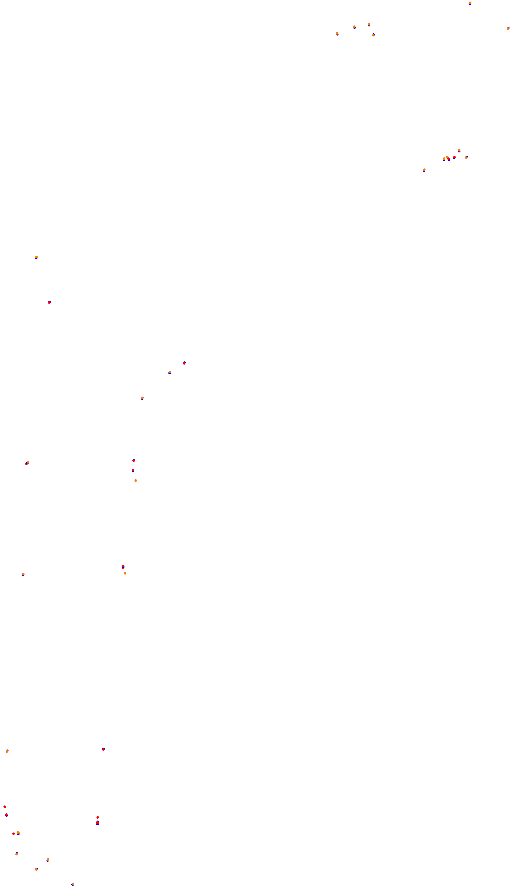 Monza collisions