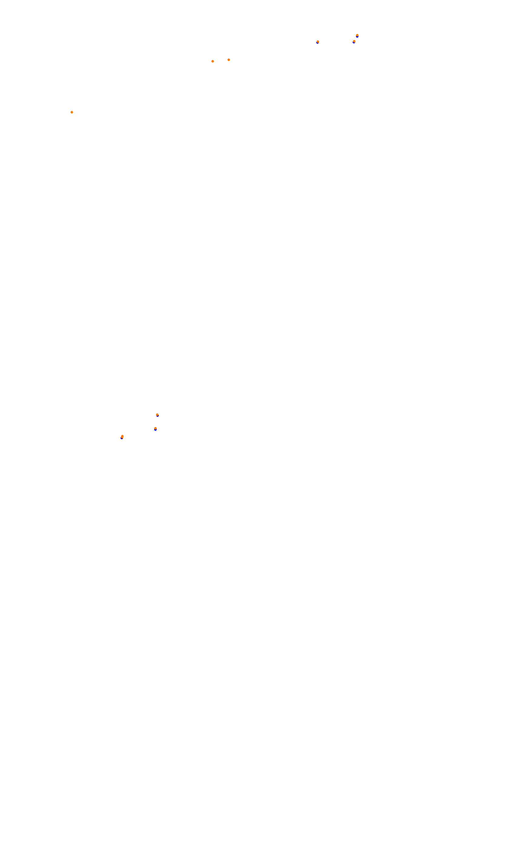 Monza collisions